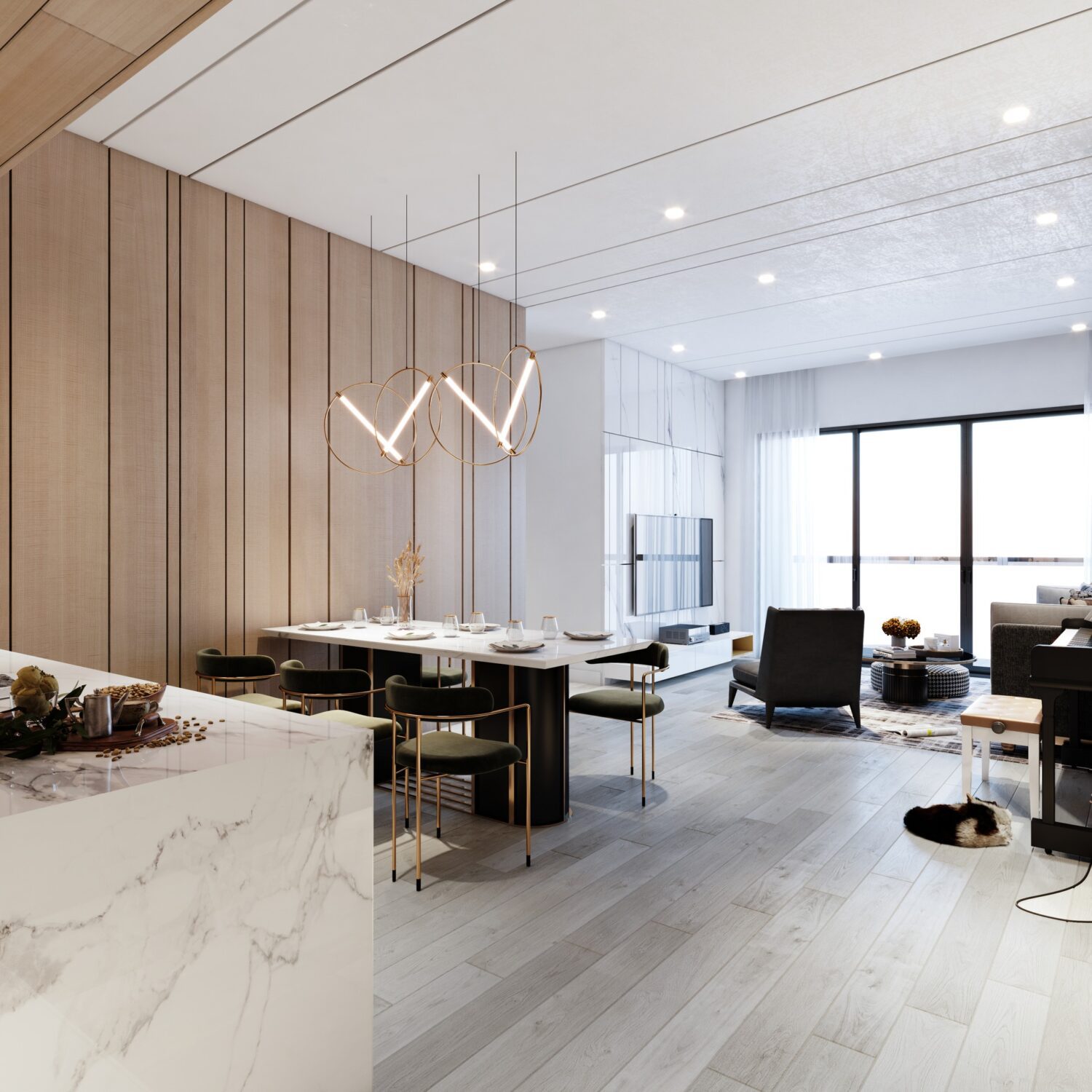 3D Interior Apartment Scene 3dsmax 2412959