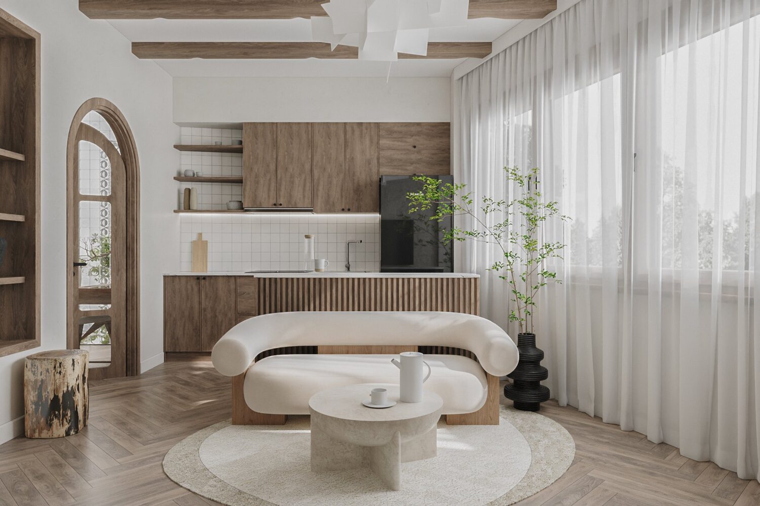 3D Interior Apartment Scene 3dsmax 2412968