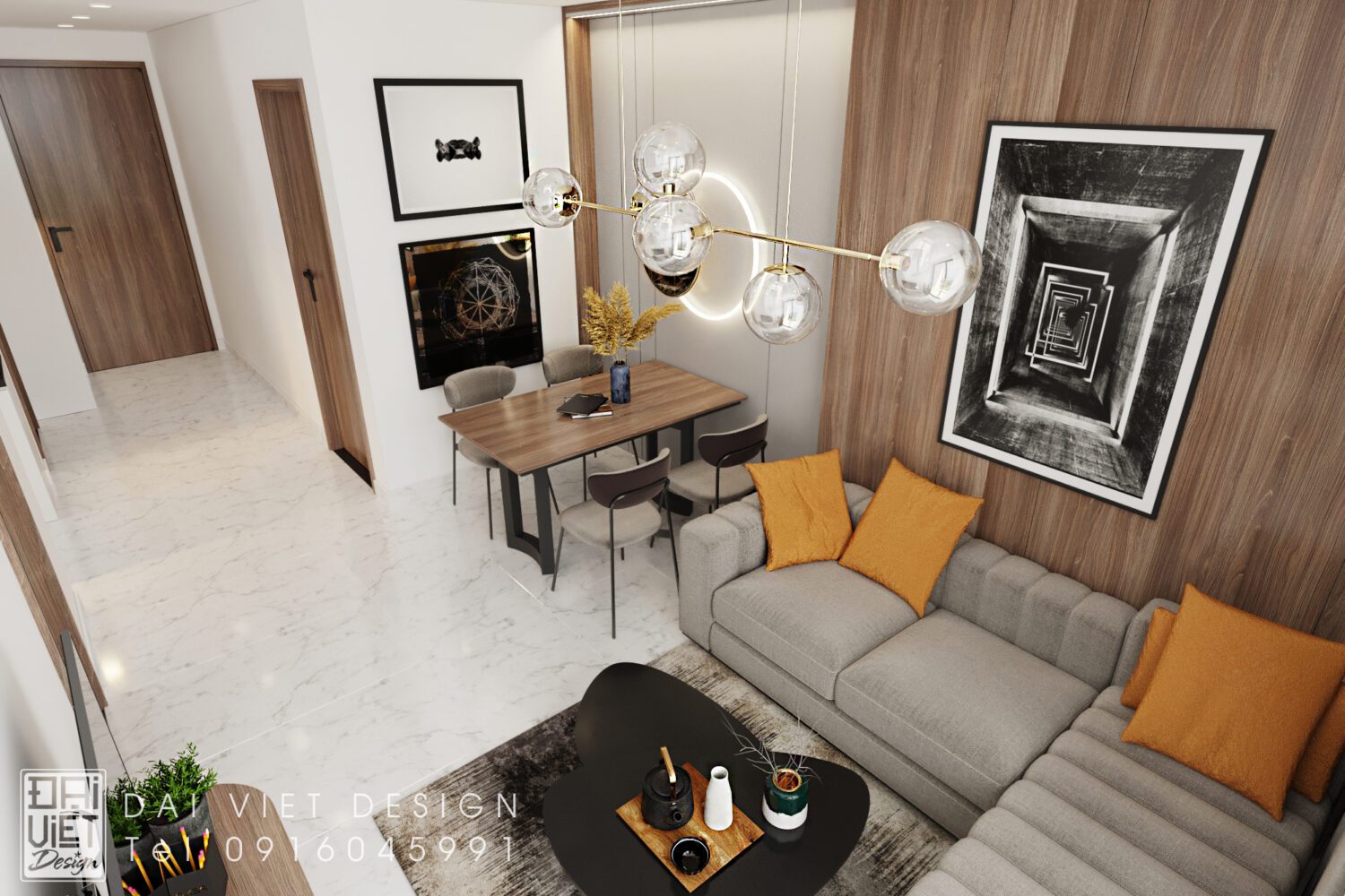 3D Interior Apartment Scene 3dsmax 2412983