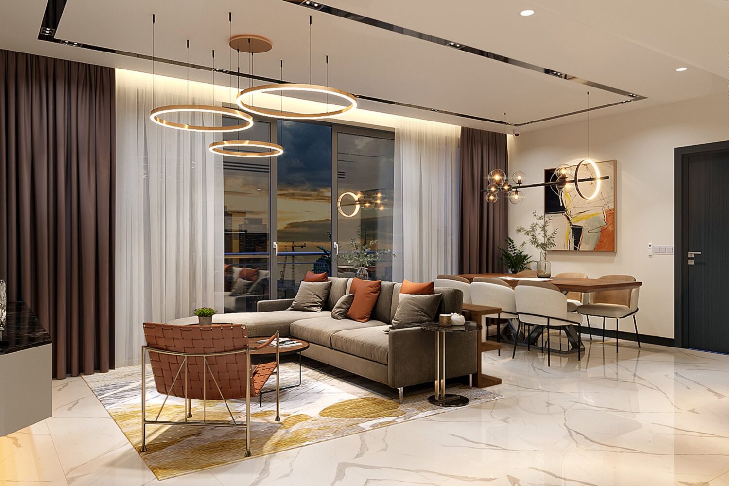 3D Interior Apartment Scene 3dsmax 2413003