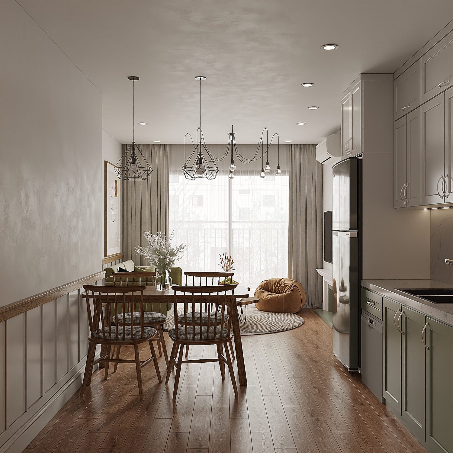 3D Interior Apartment Scene 3dsmax 2413013