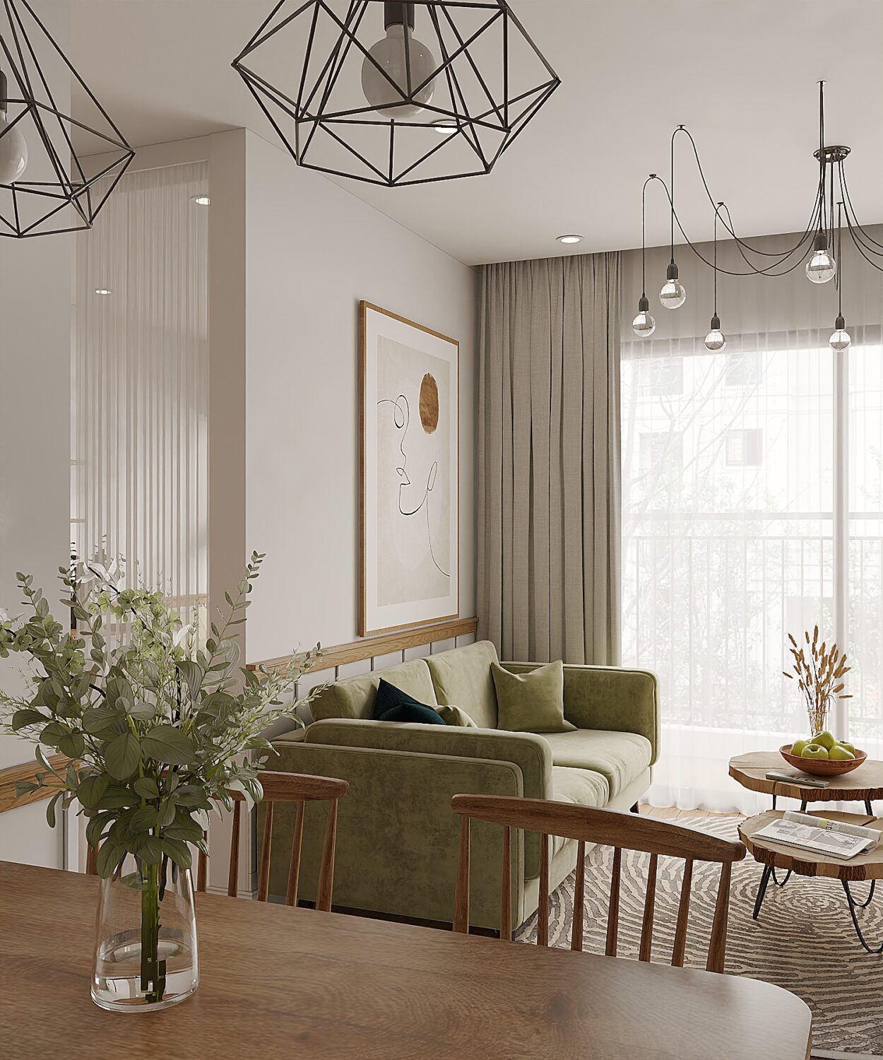 3D Interior Apartment Scene 3dsmax 2413013