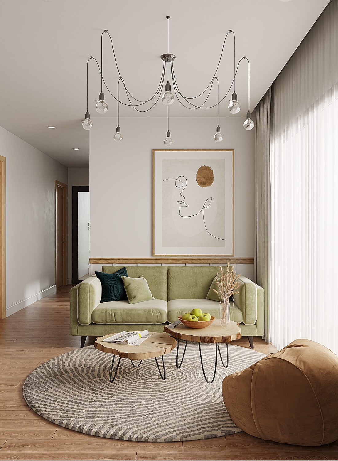 3D Interior Apartment Scene 3dsmax 2413013