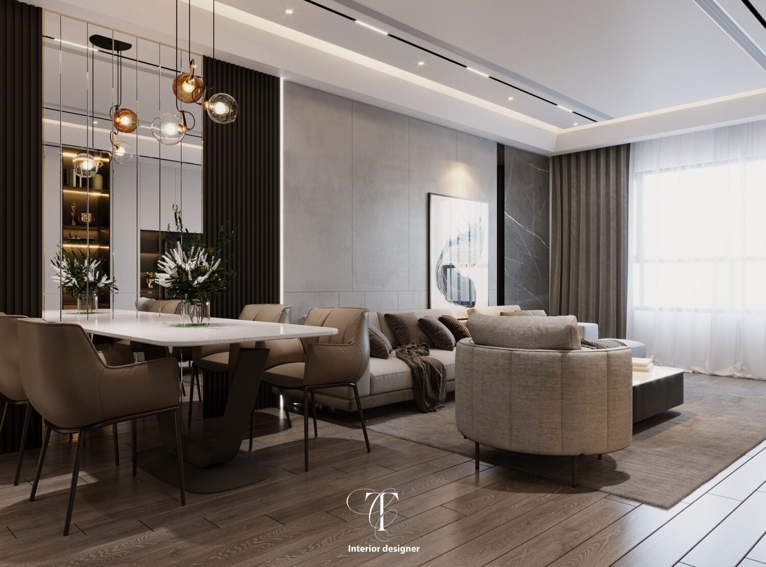 3D Interior Apartment Scene 3dsmax 2413026