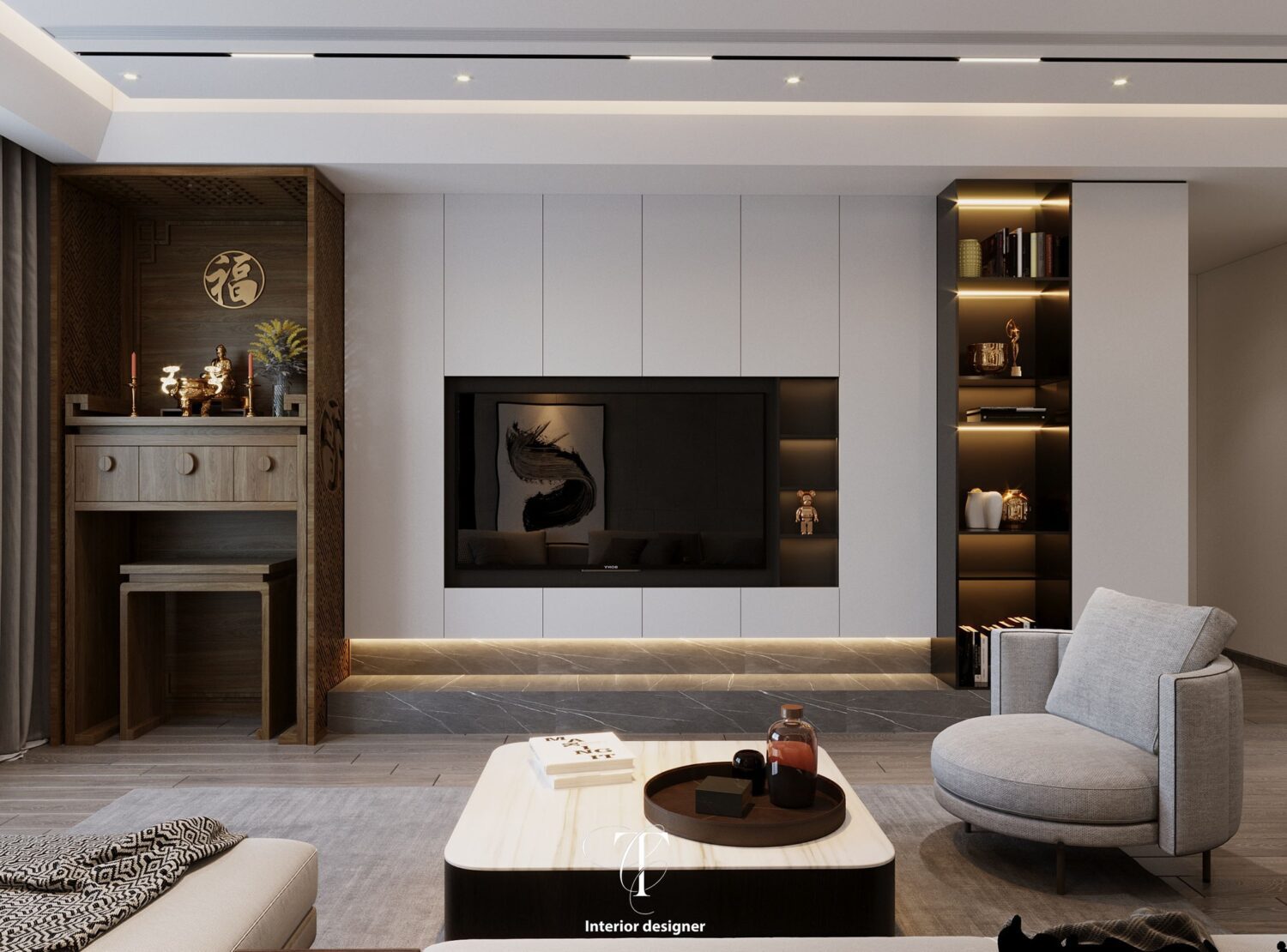 3D Interior Apartment Scene 3dsmax 2413026