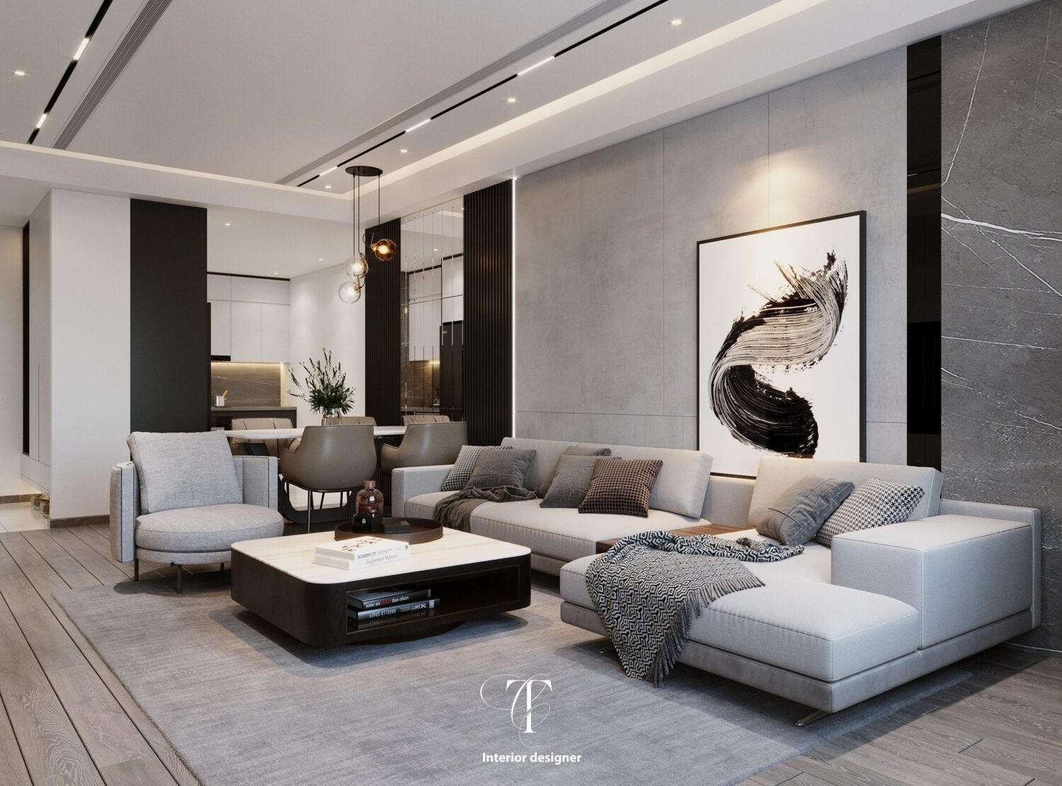 3D Interior Apartment Scene 3dsmax 2413026