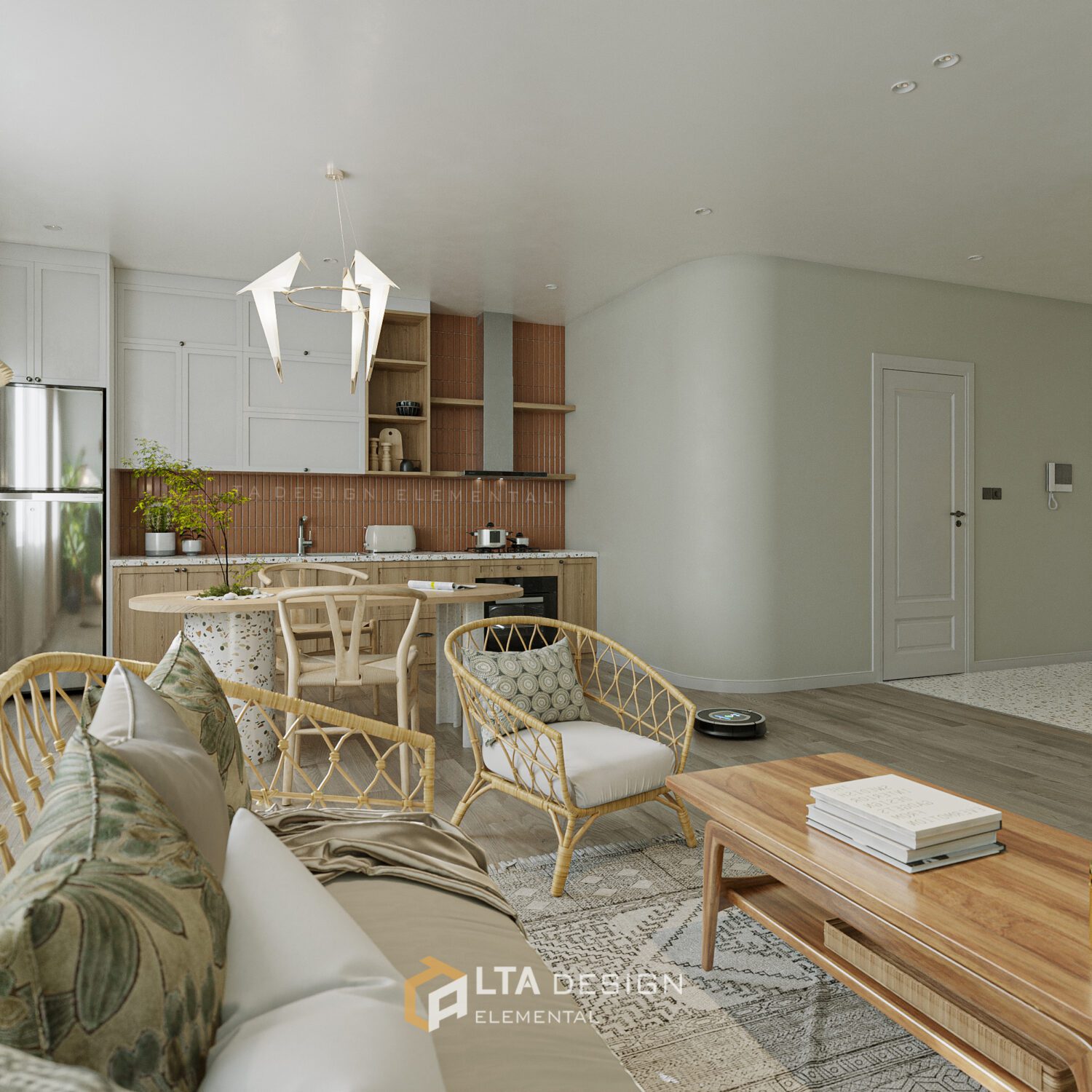 3D Interior Apartment Scene 3dsmax 2413039