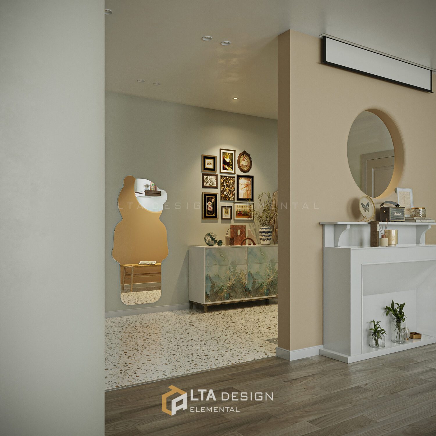 3D Interior Apartment Scene 3dsmax 2413039