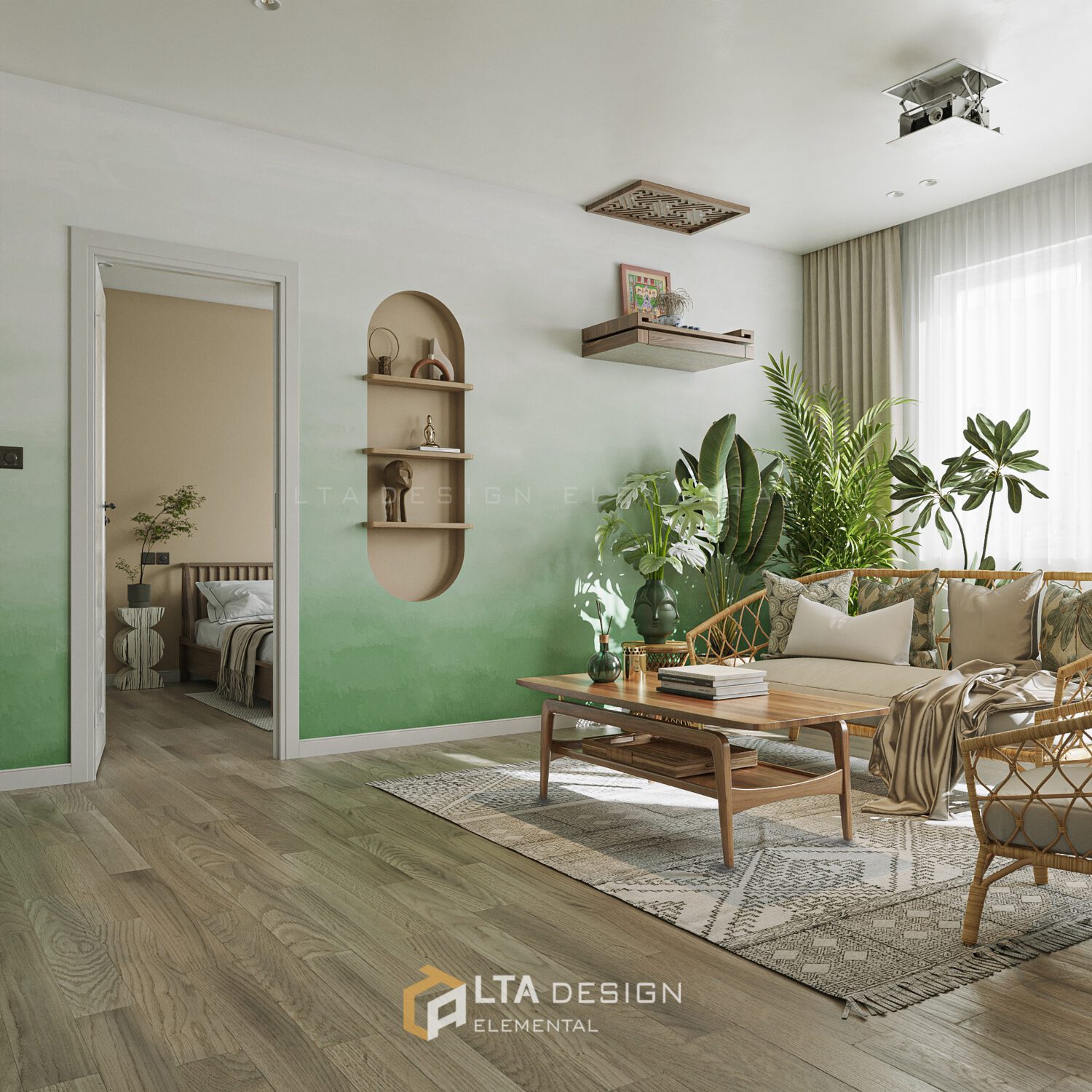 3D Interior Apartment Scene 3dsmax 2413039