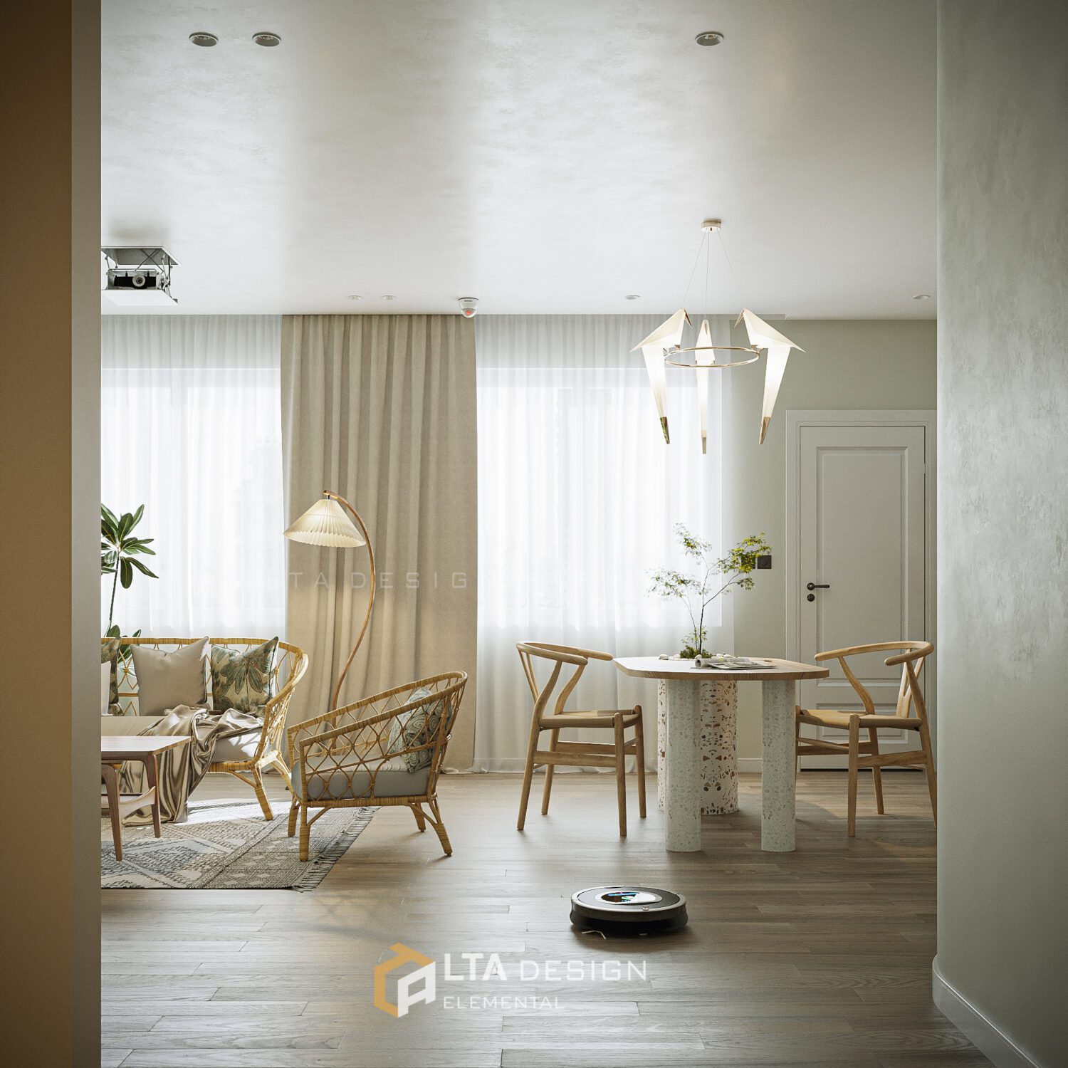 3D Interior Apartment Scene 3dsmax 2413039