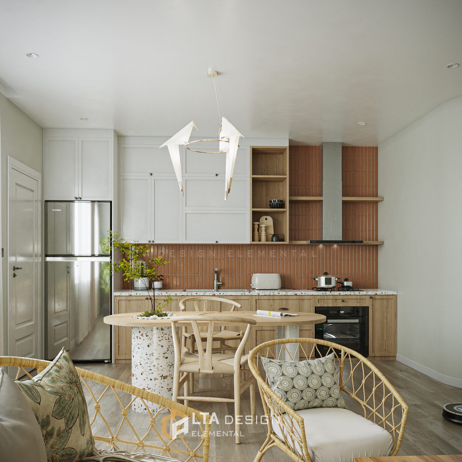 3D Interior Apartment Scene 3dsmax 2413039