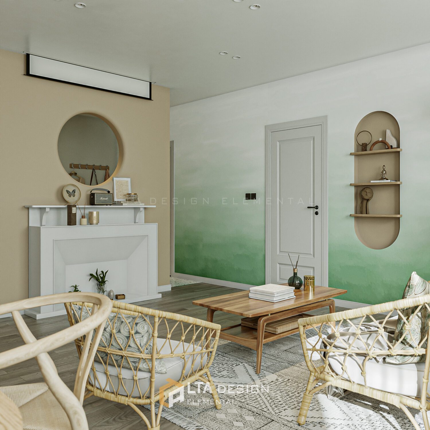 3D Interior Apartment Scene 3dsmax 2413039