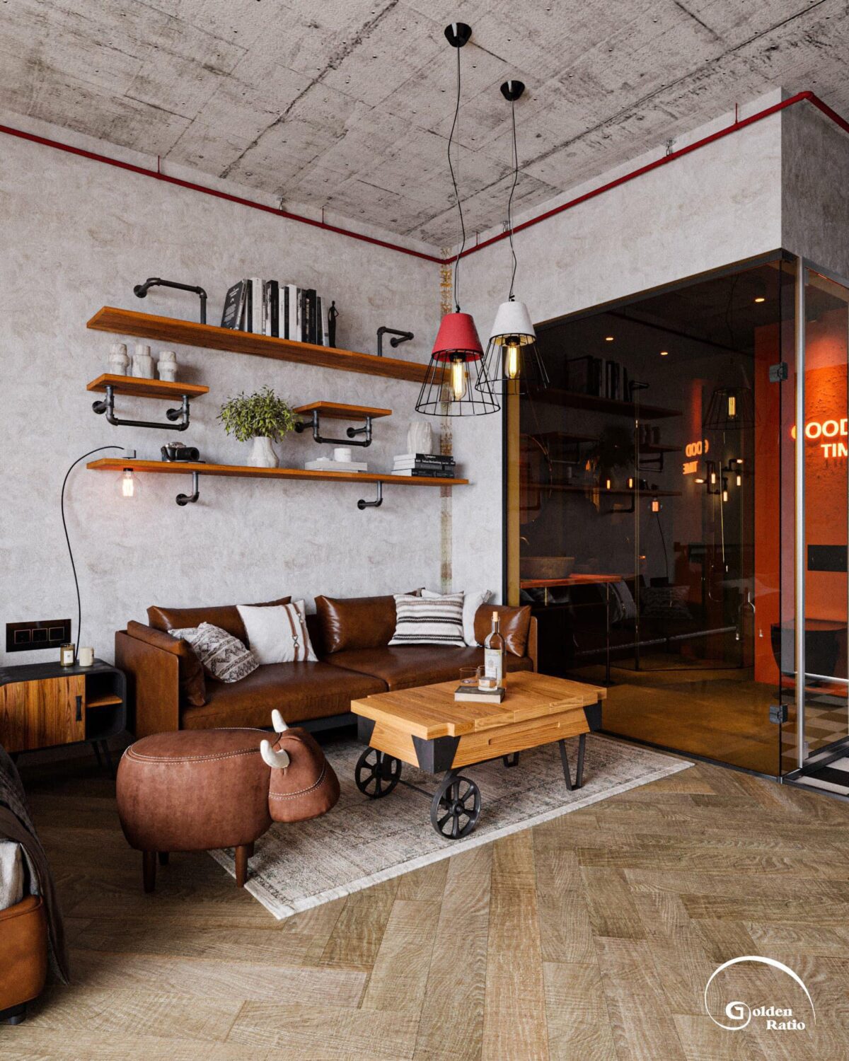 3D Interior Apartment Scene 3dsmax 2413052