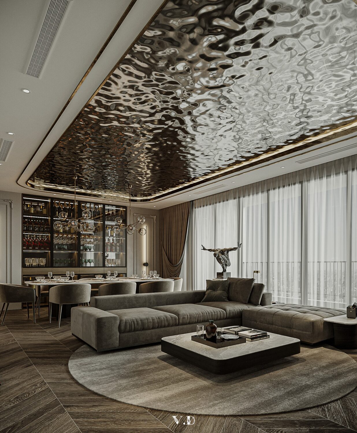 3D Interior Apartment Scene 3dsmax 2413075