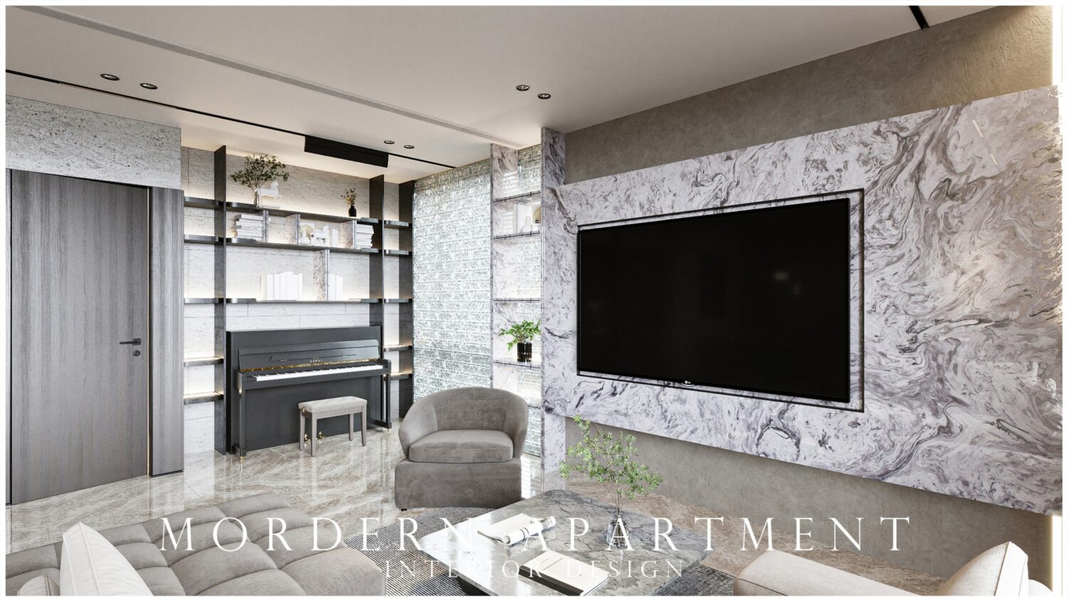 3D Interior Apartment Scene 3dsmax 2413108