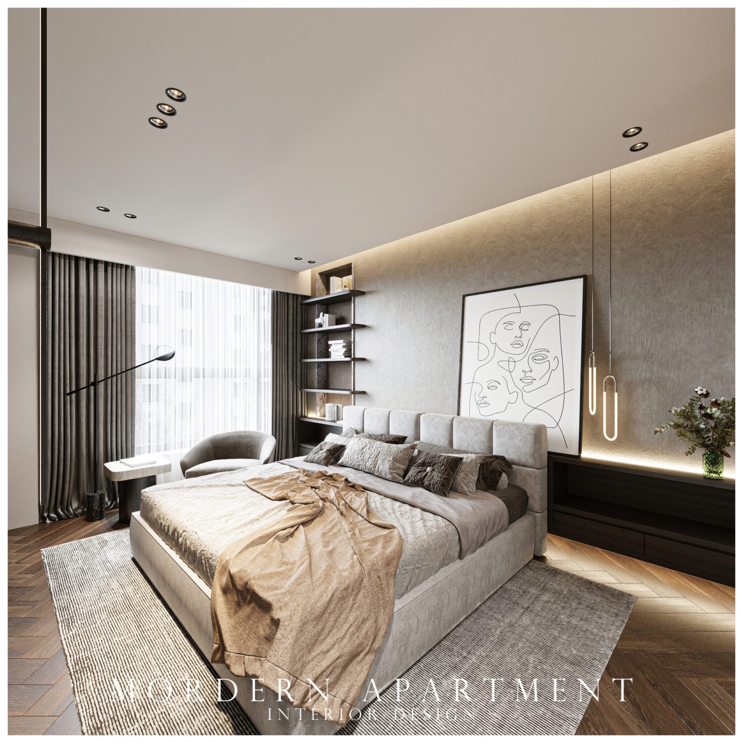 3D Interior Apartment Scene 3dsmax 2413108