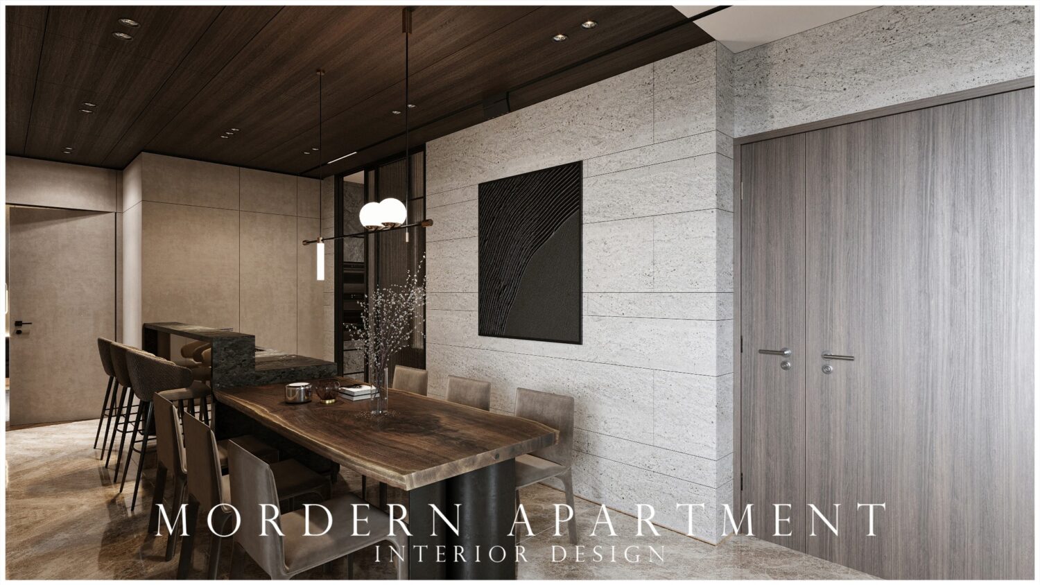 3D Interior Apartment Scene 3dsmax 2413108