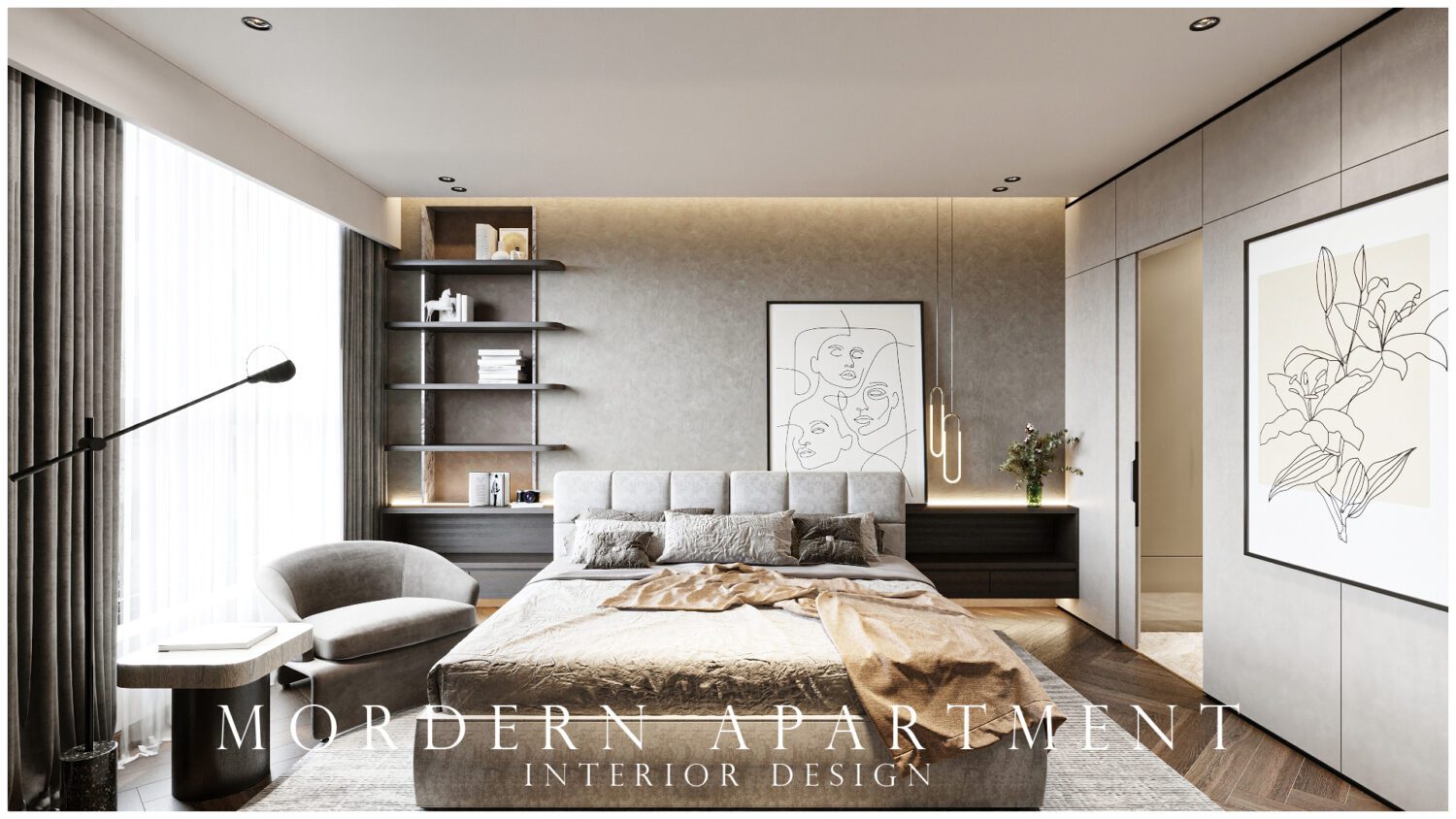 3D Interior Apartment Scene 3dsmax 2413108