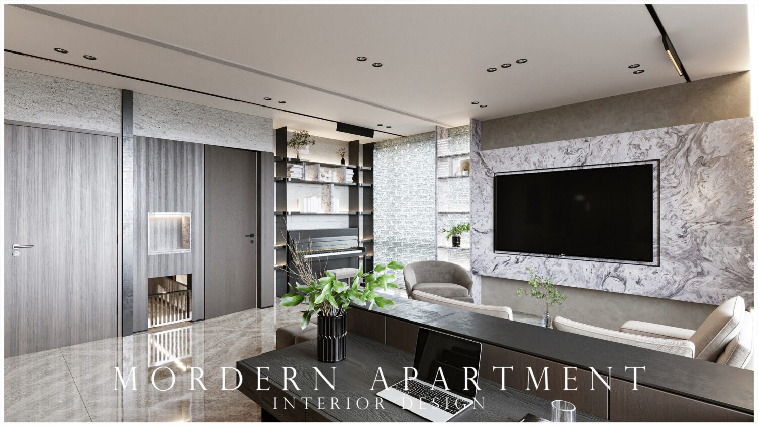 3D Interior Apartment Scene 3dsmax 2413108