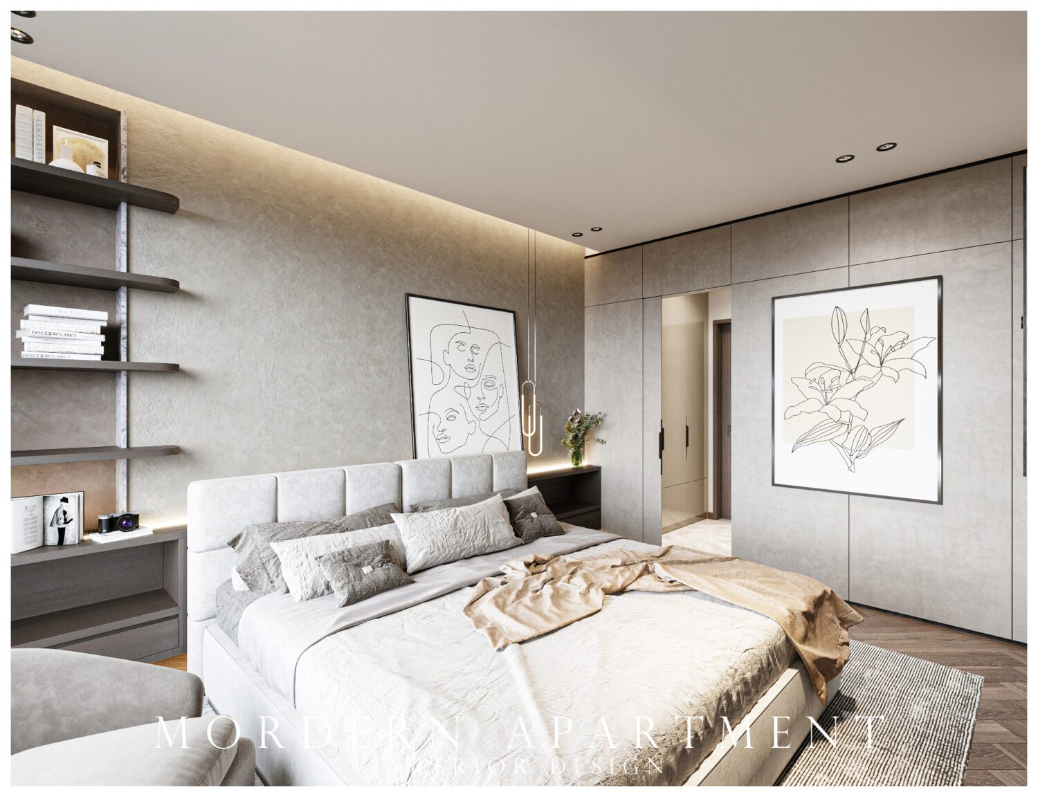 3D Interior Apartment Scene 3dsmax 2413108