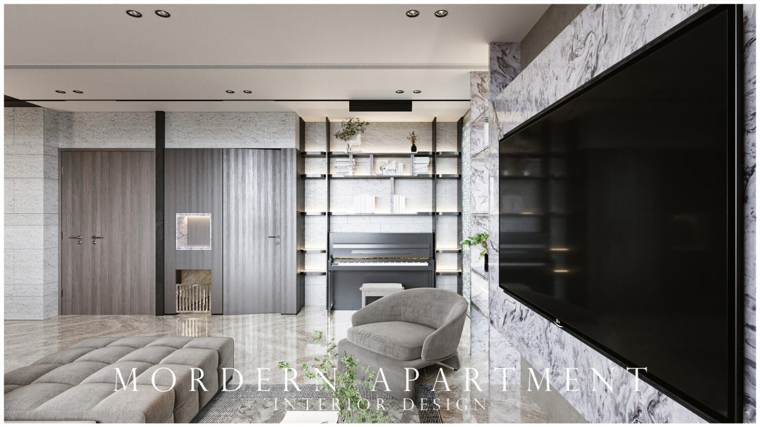 3D Interior Apartment Scene 3dsmax 2413108