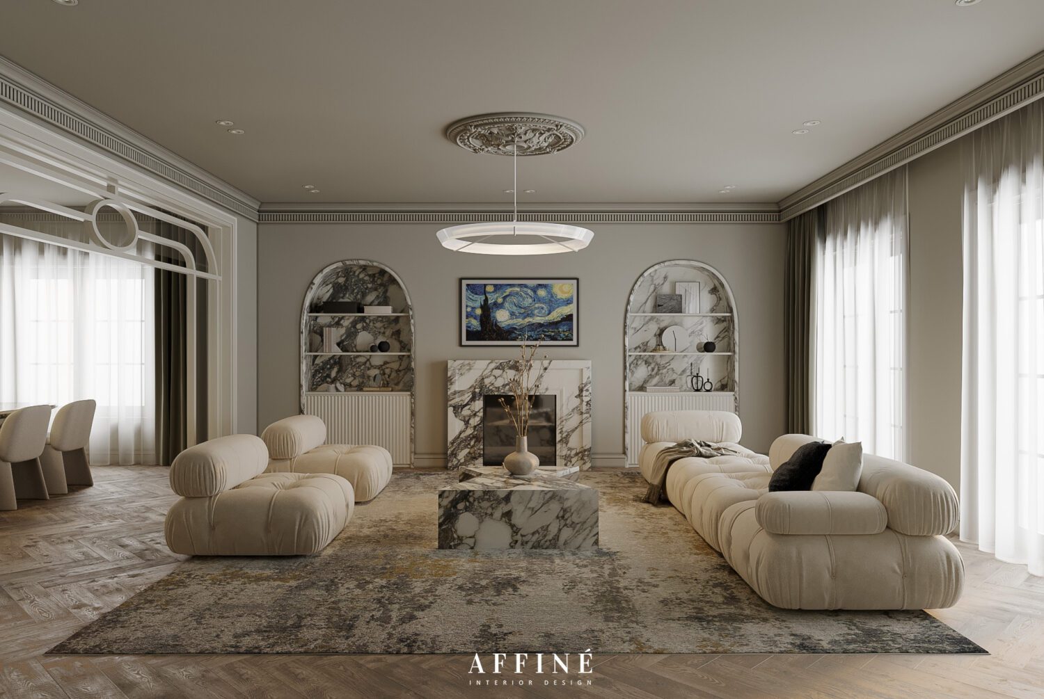 3D Interior Apartment Scene 3dsmax 2413118