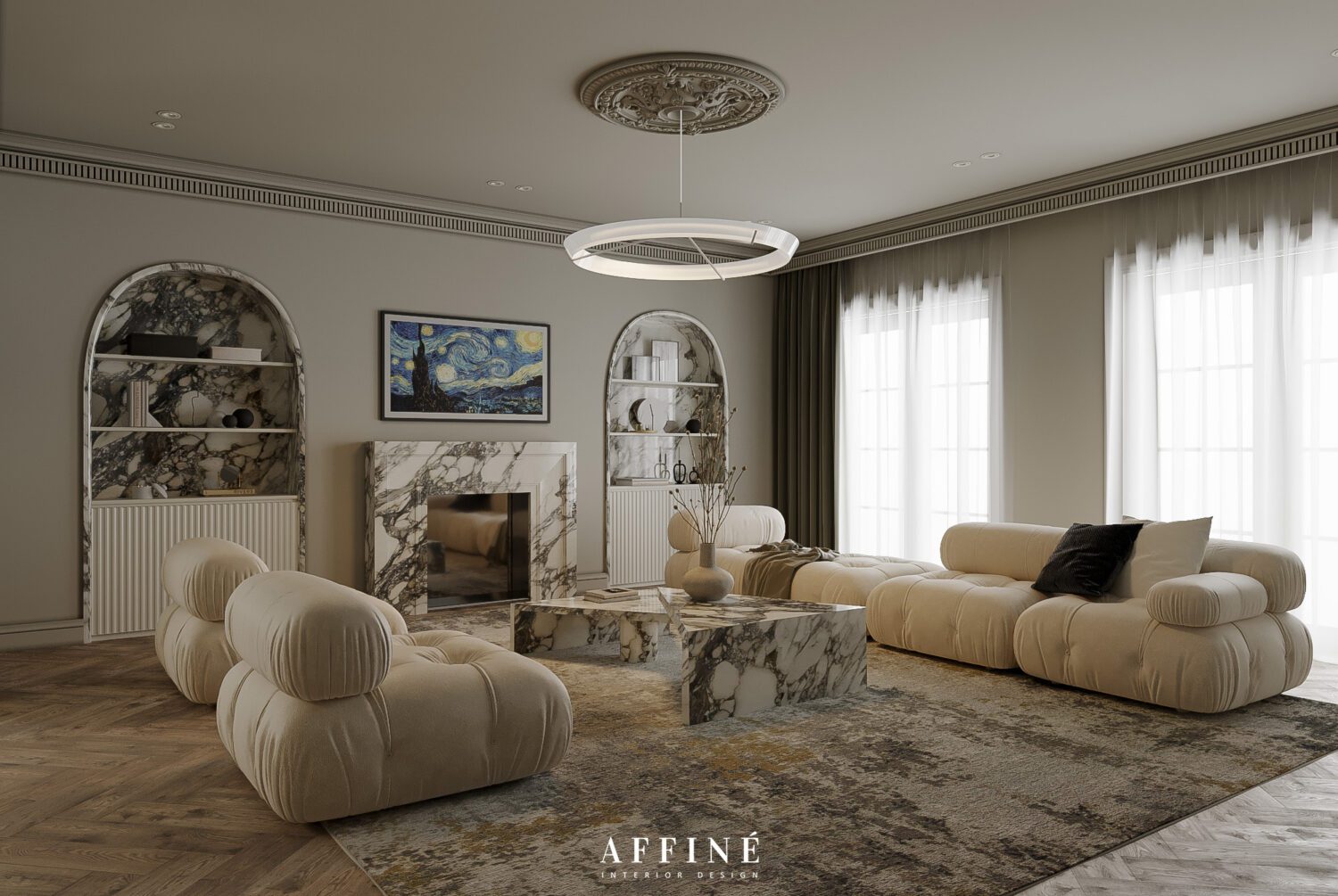 3D Interior Apartment Scene 3dsmax 2413118
