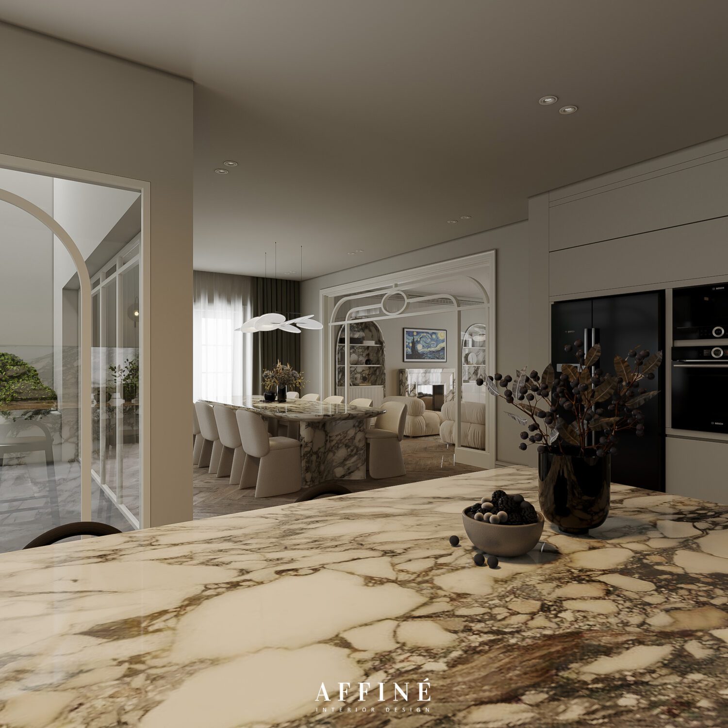 3D Interior Apartment Scene 3dsmax 2413118