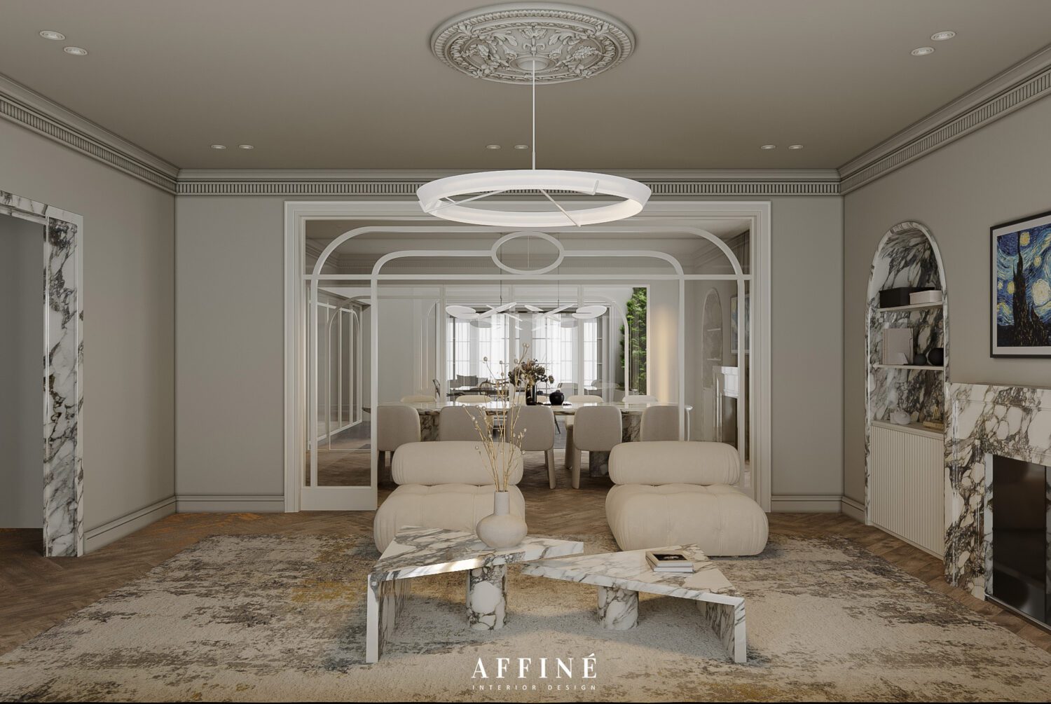 3D Interior Apartment Scene 3dsmax 2413118