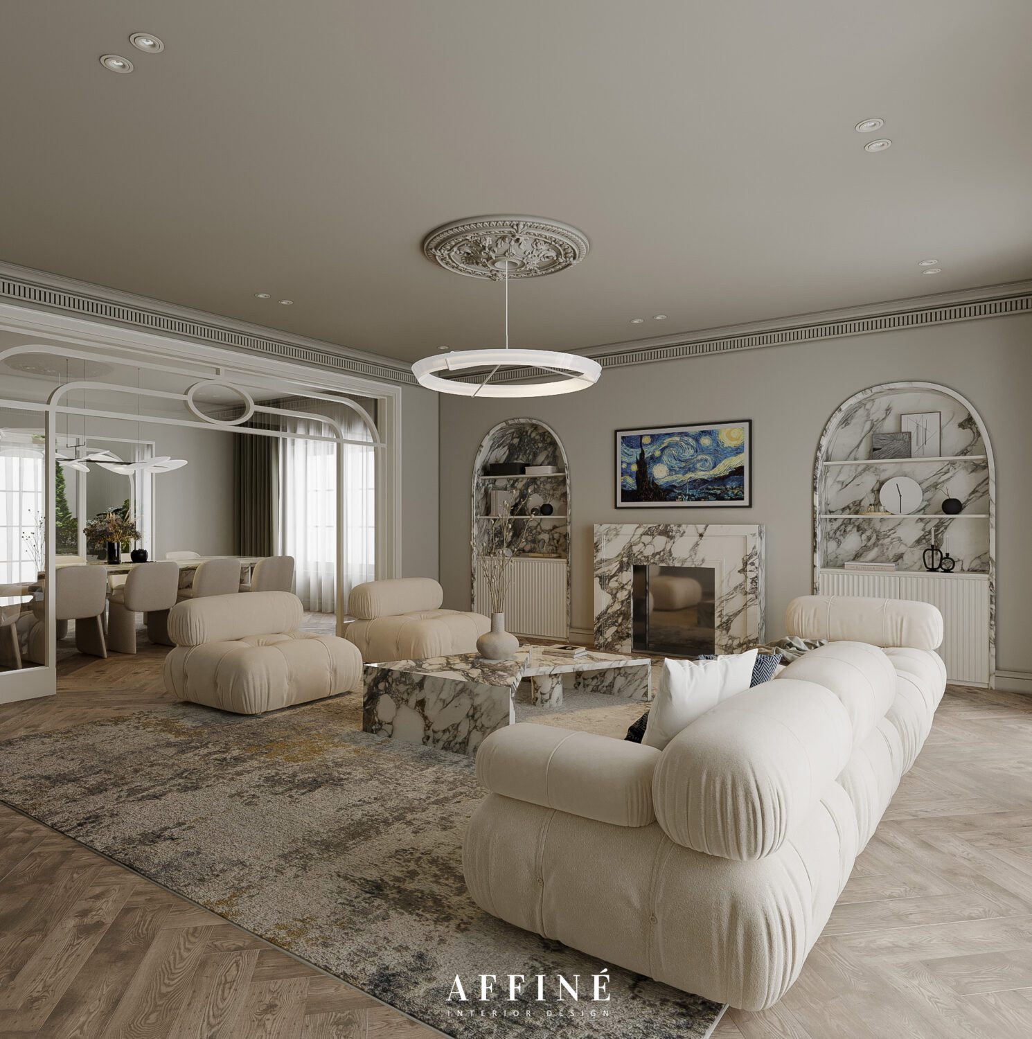 3D Interior Apartment Scene 3dsmax 2413118