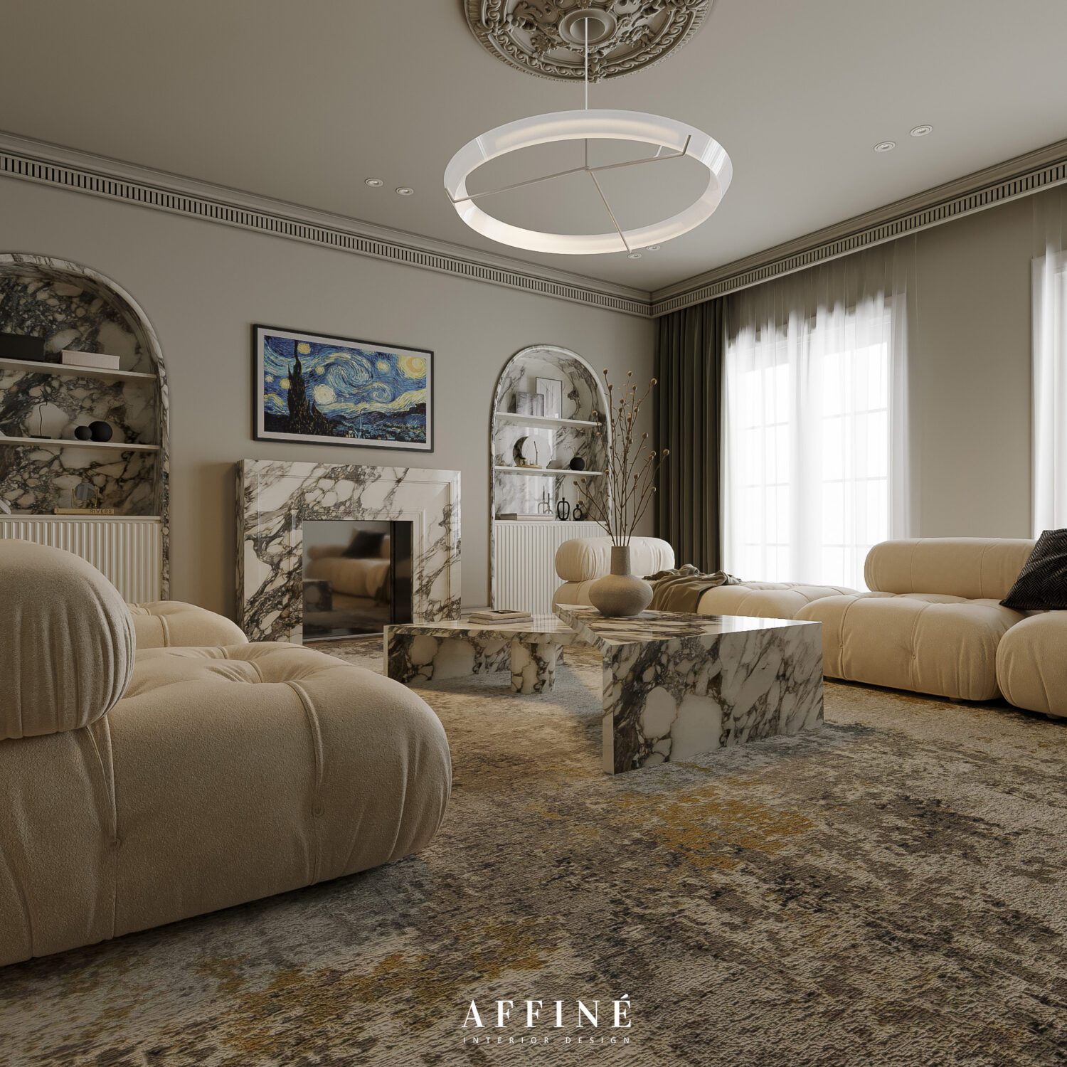 3D Interior Apartment Scene 3dsmax 2413118