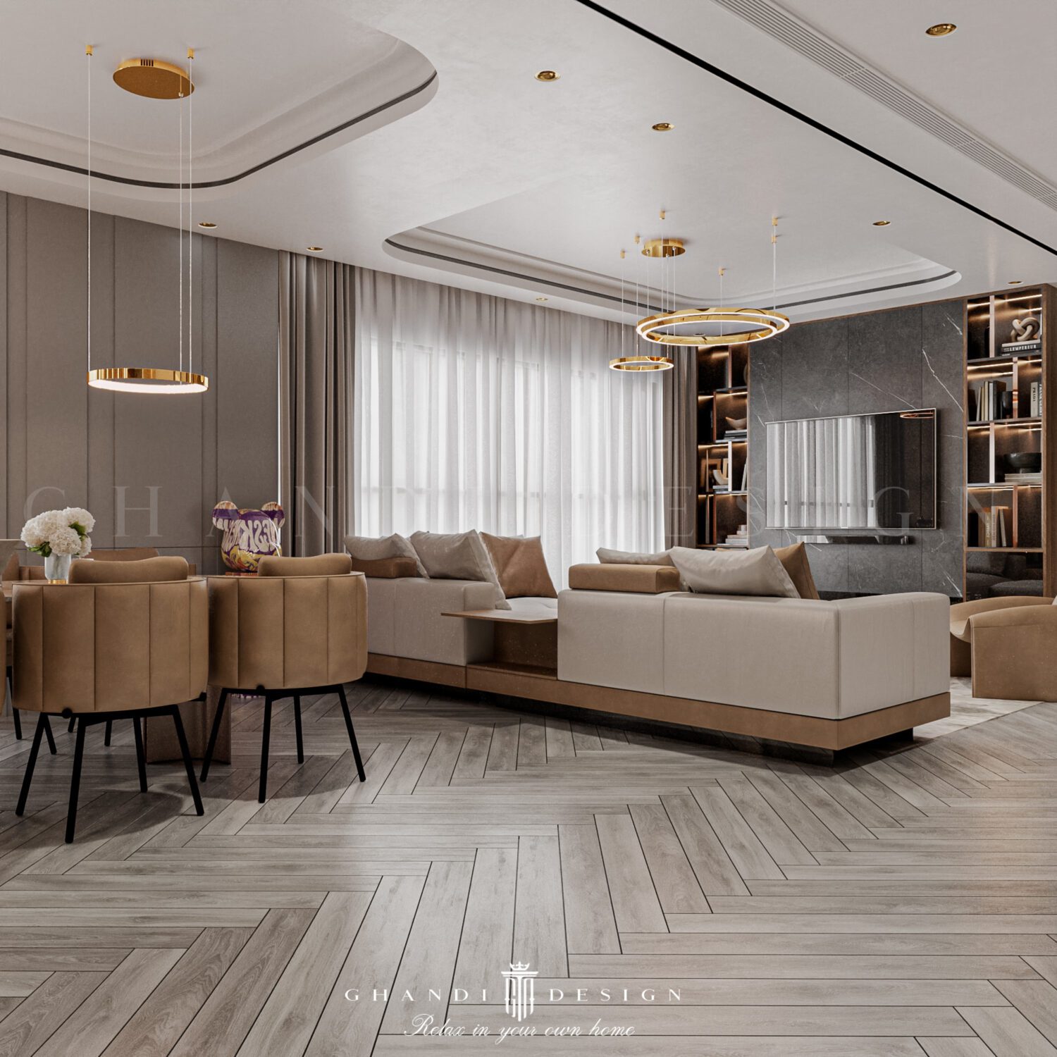 3D Interior Apartment Scene 3dsmax 2413126