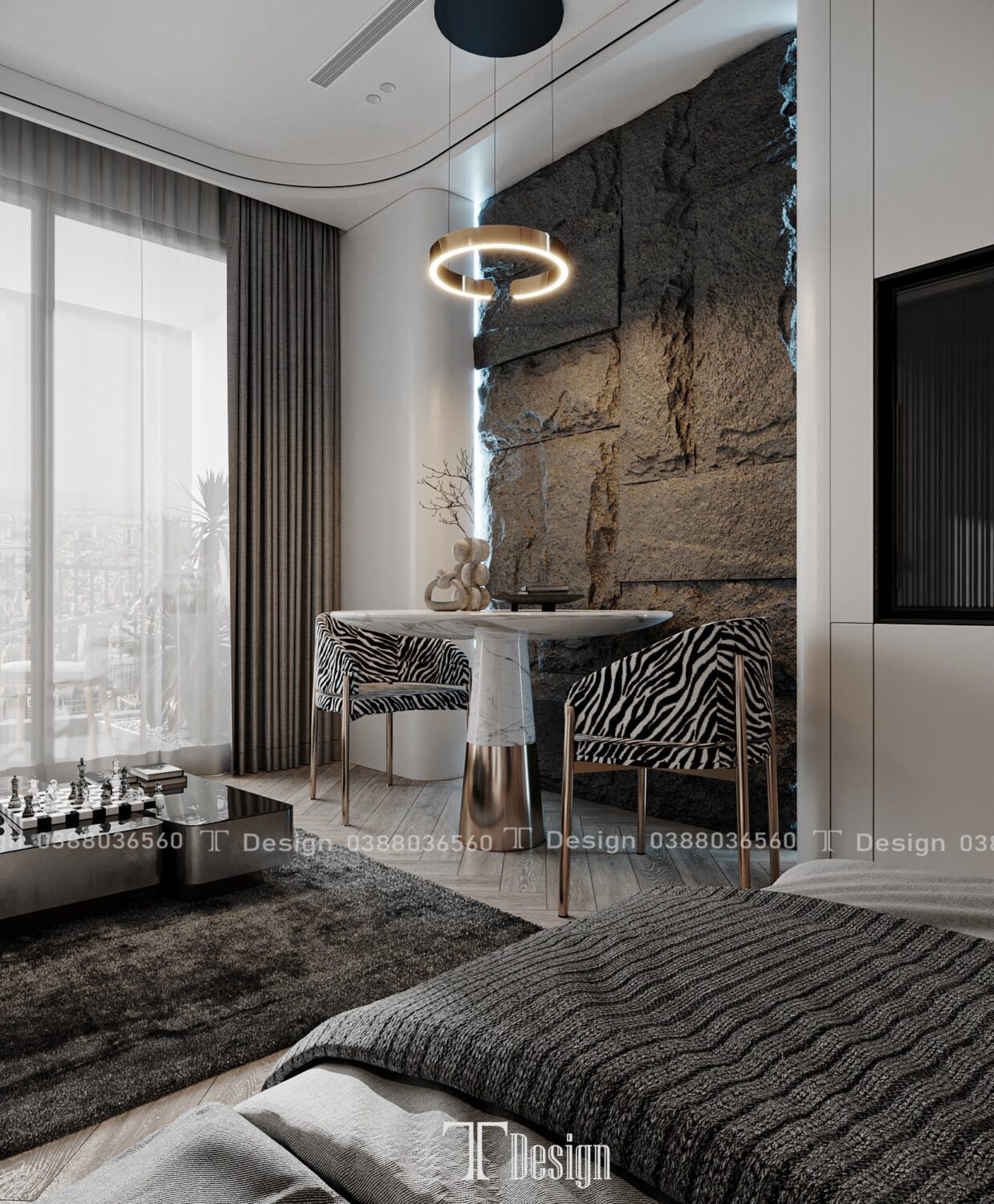 3D Interior Apartment Scene 3dsmax 2413144