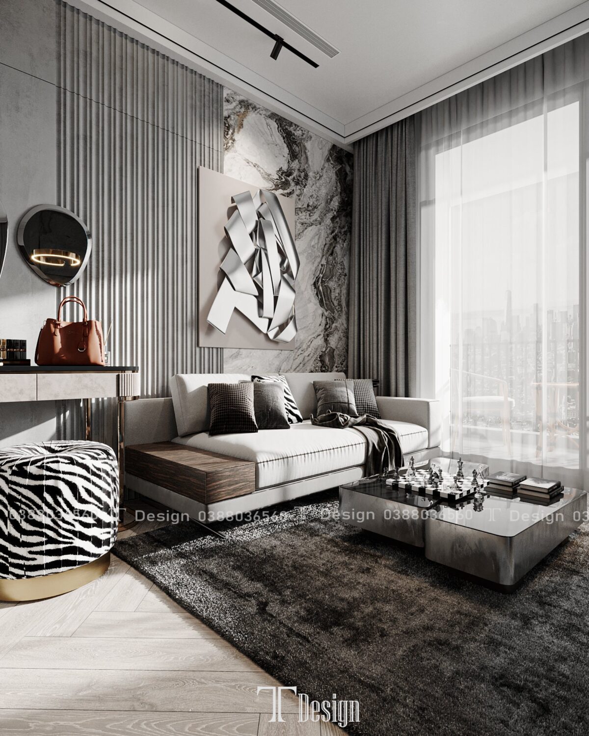 3D Interior Apartment Scene 3dsmax 2413144