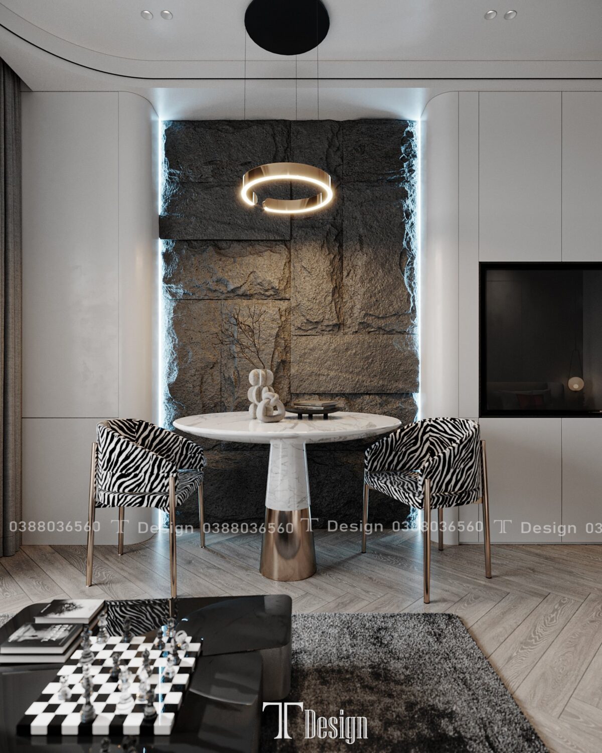 3D Interior Apartment Scene 3dsmax 2413144