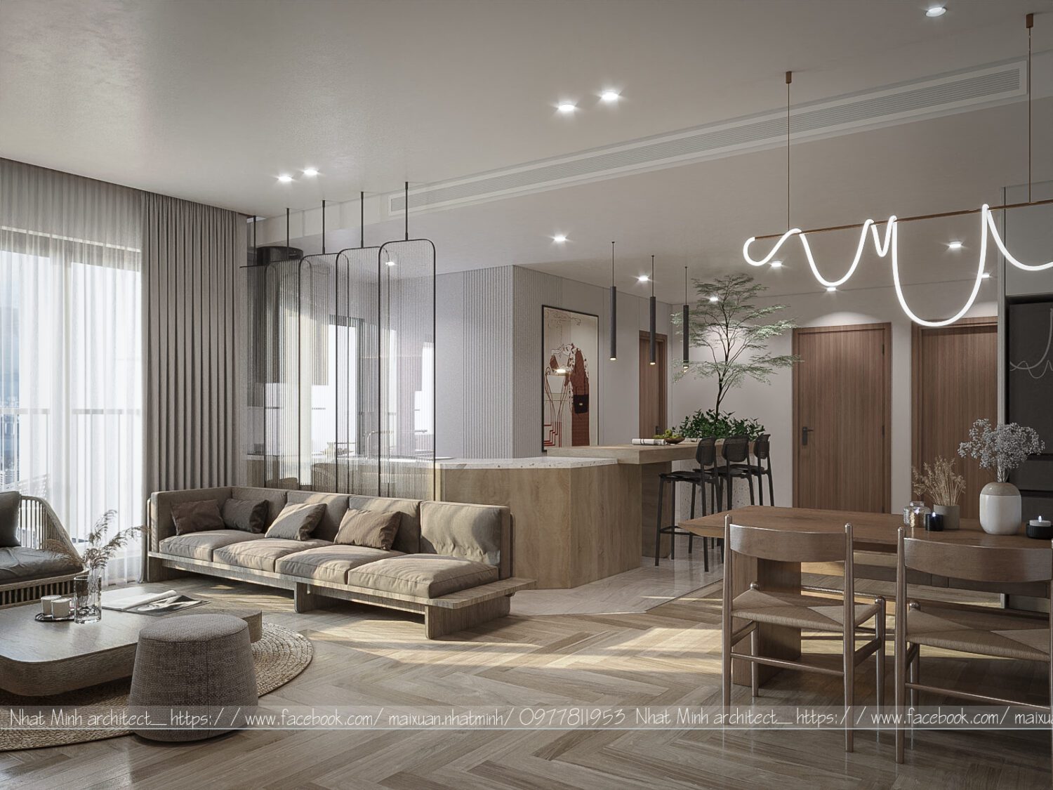 3D Interior Apartment Scene 3dsmax 2413153