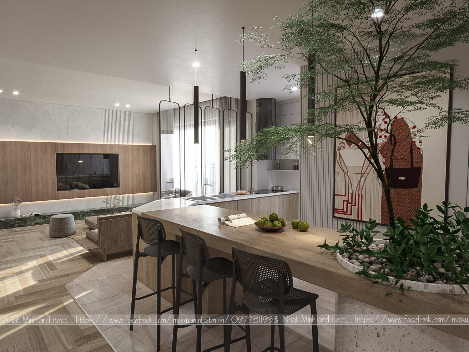 3D Interior Apartment Scene 3dsmax 2413153