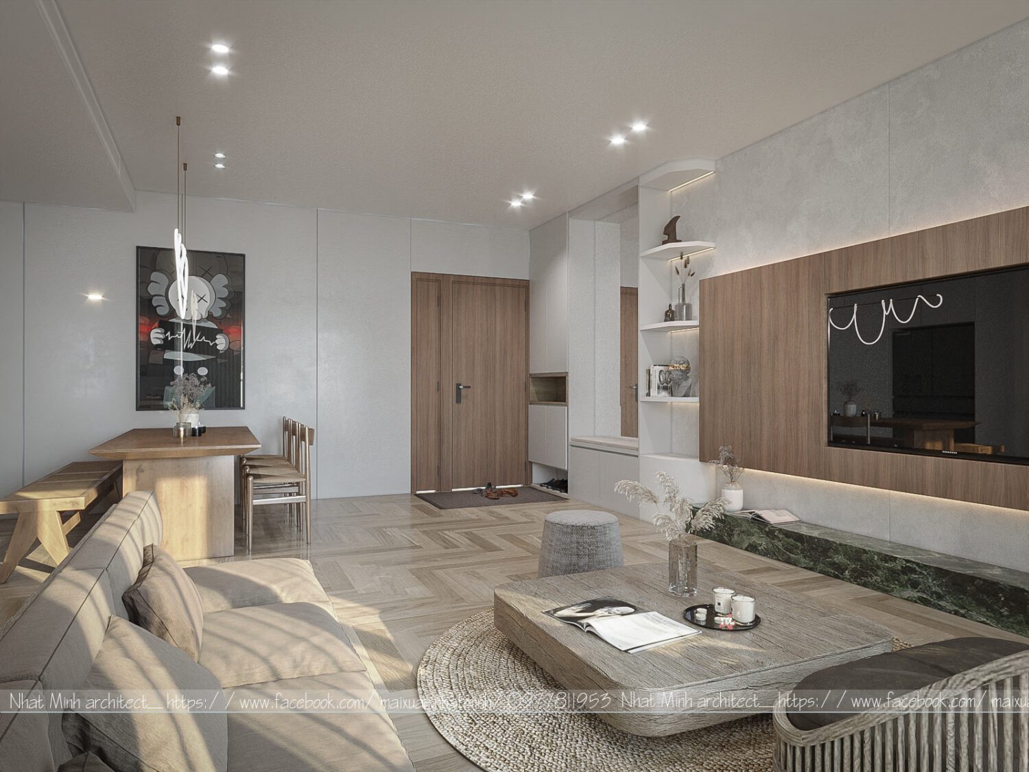 3D Interior Apartment Scene 3dsmax 2413153
