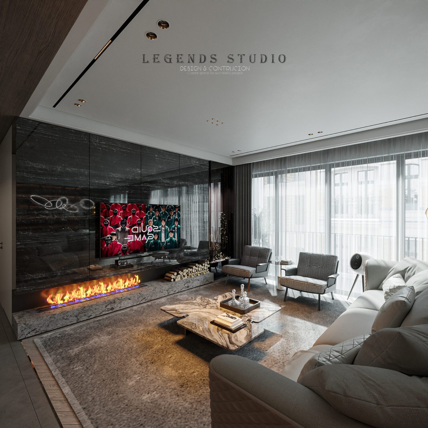 3D Interior Apartment Scene 3dsmax 2413180