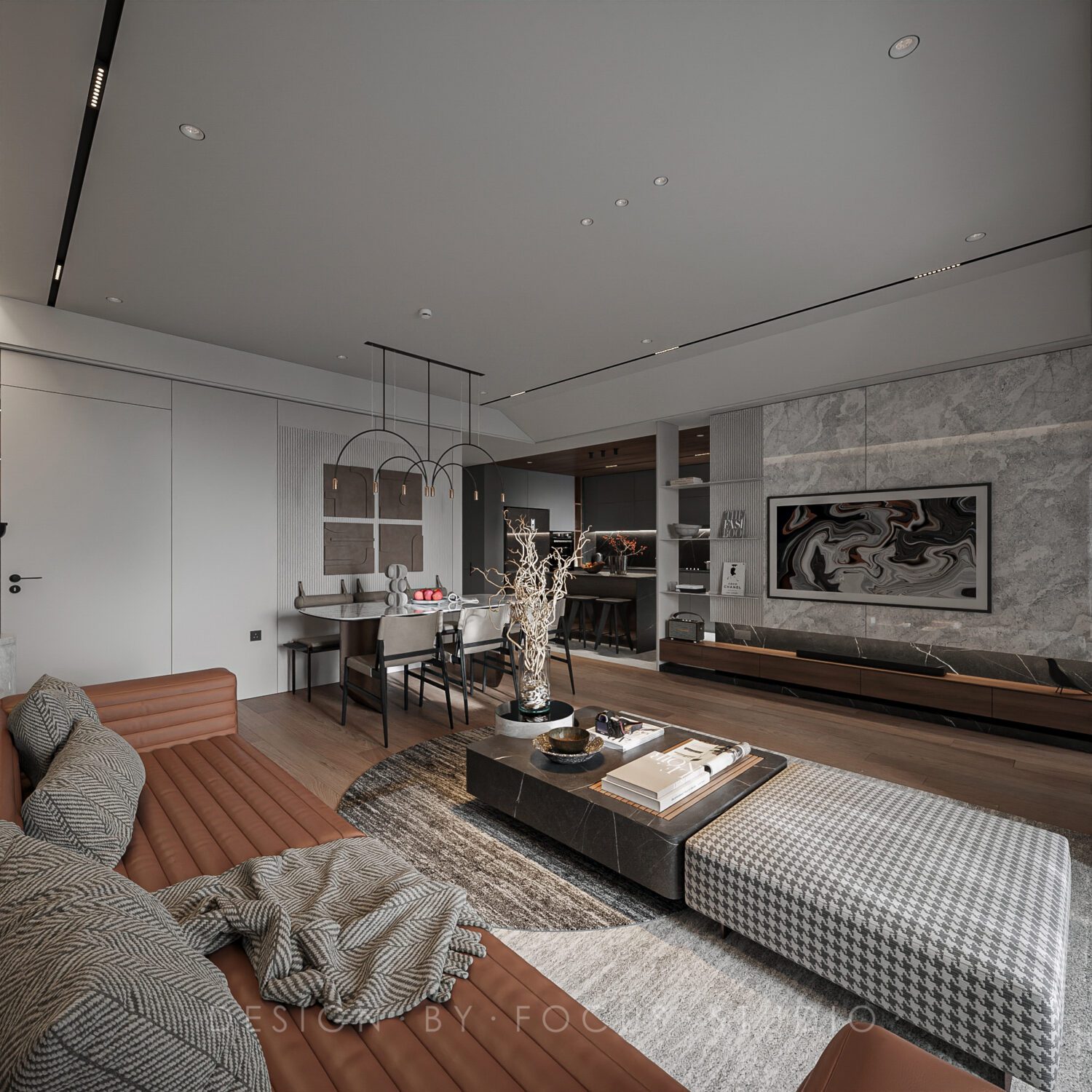 3D Interior Apartment Scene 3dsmax 2413190