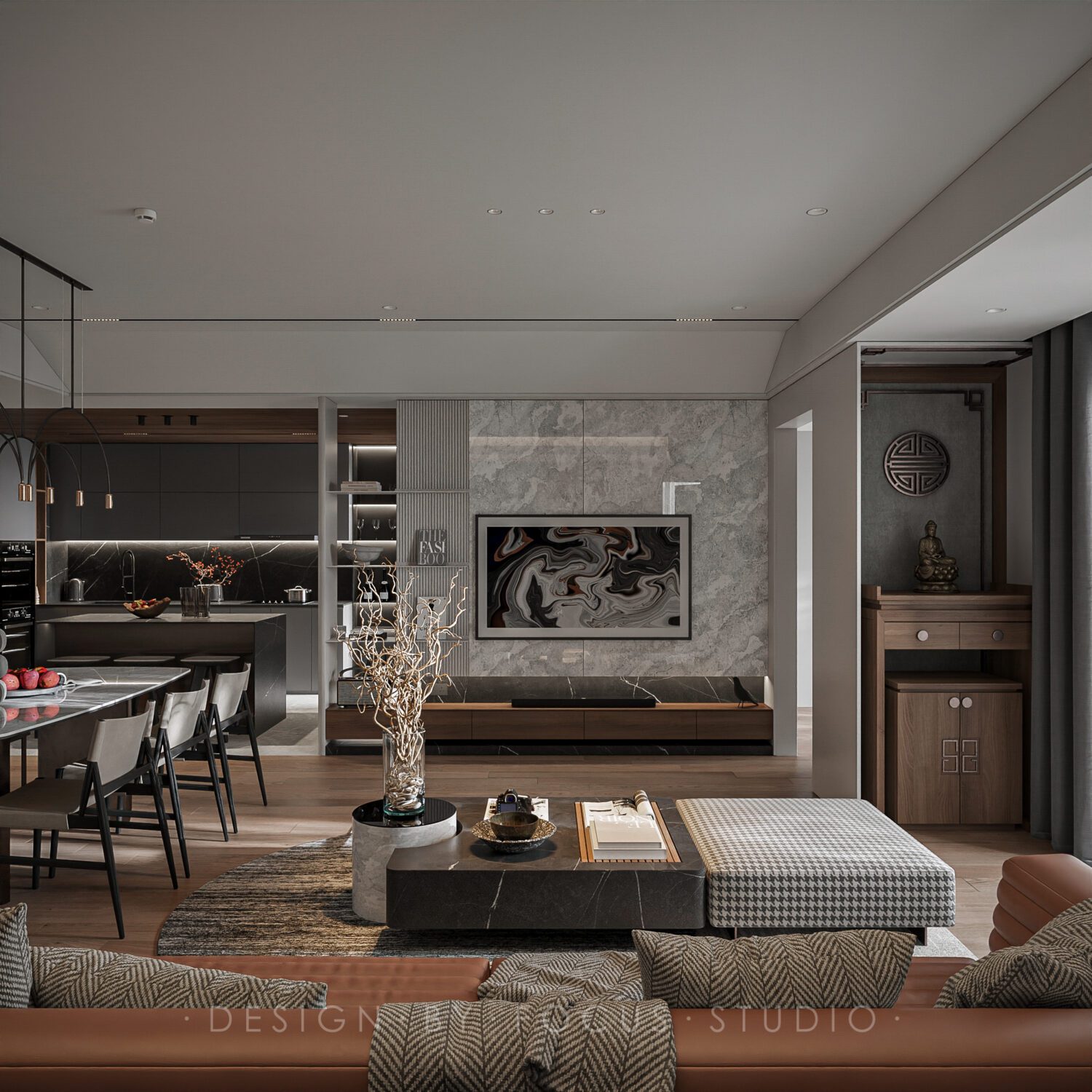 3D Interior Apartment Scene 3dsmax 2413190