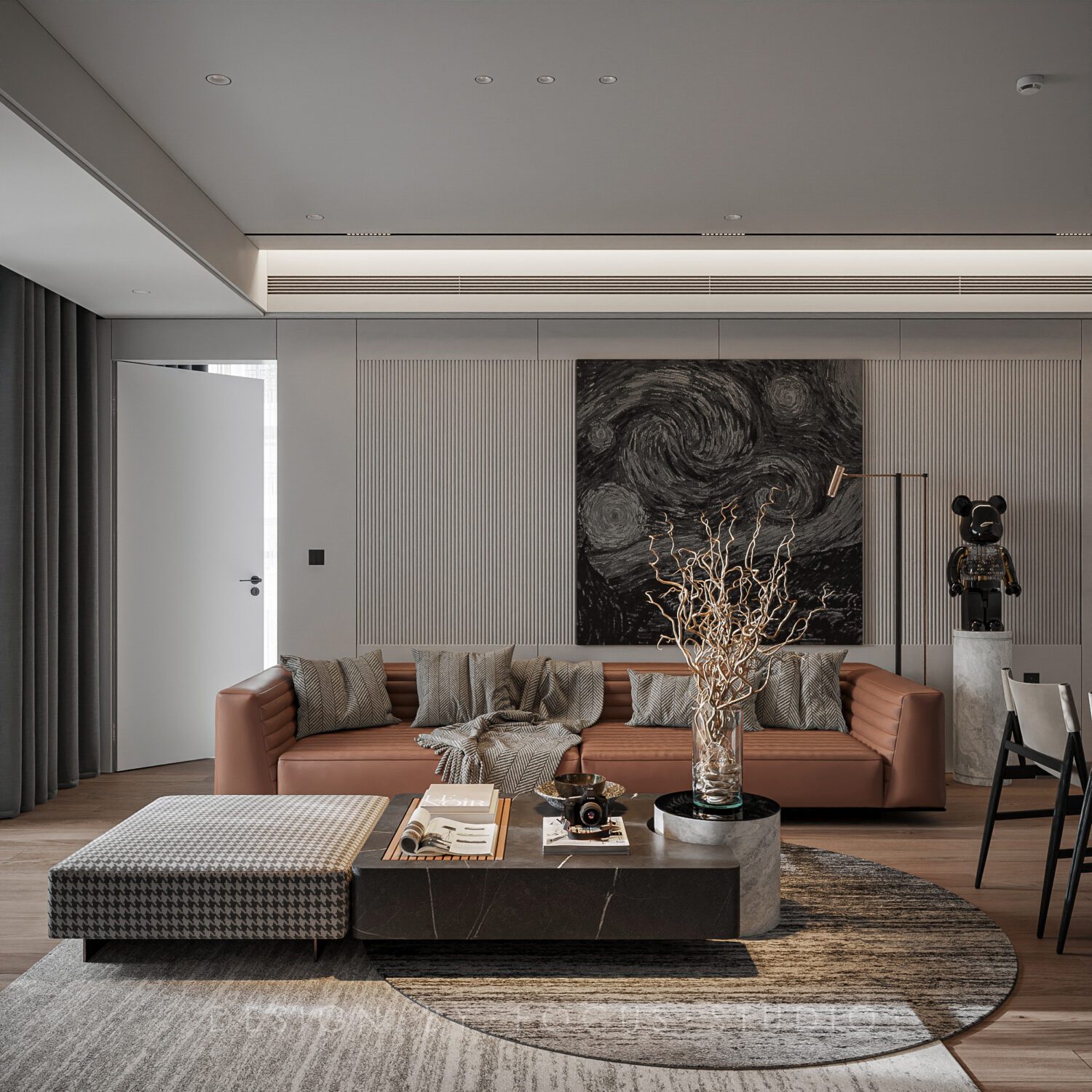 3D Interior Apartment Scene 3dsmax 2413190