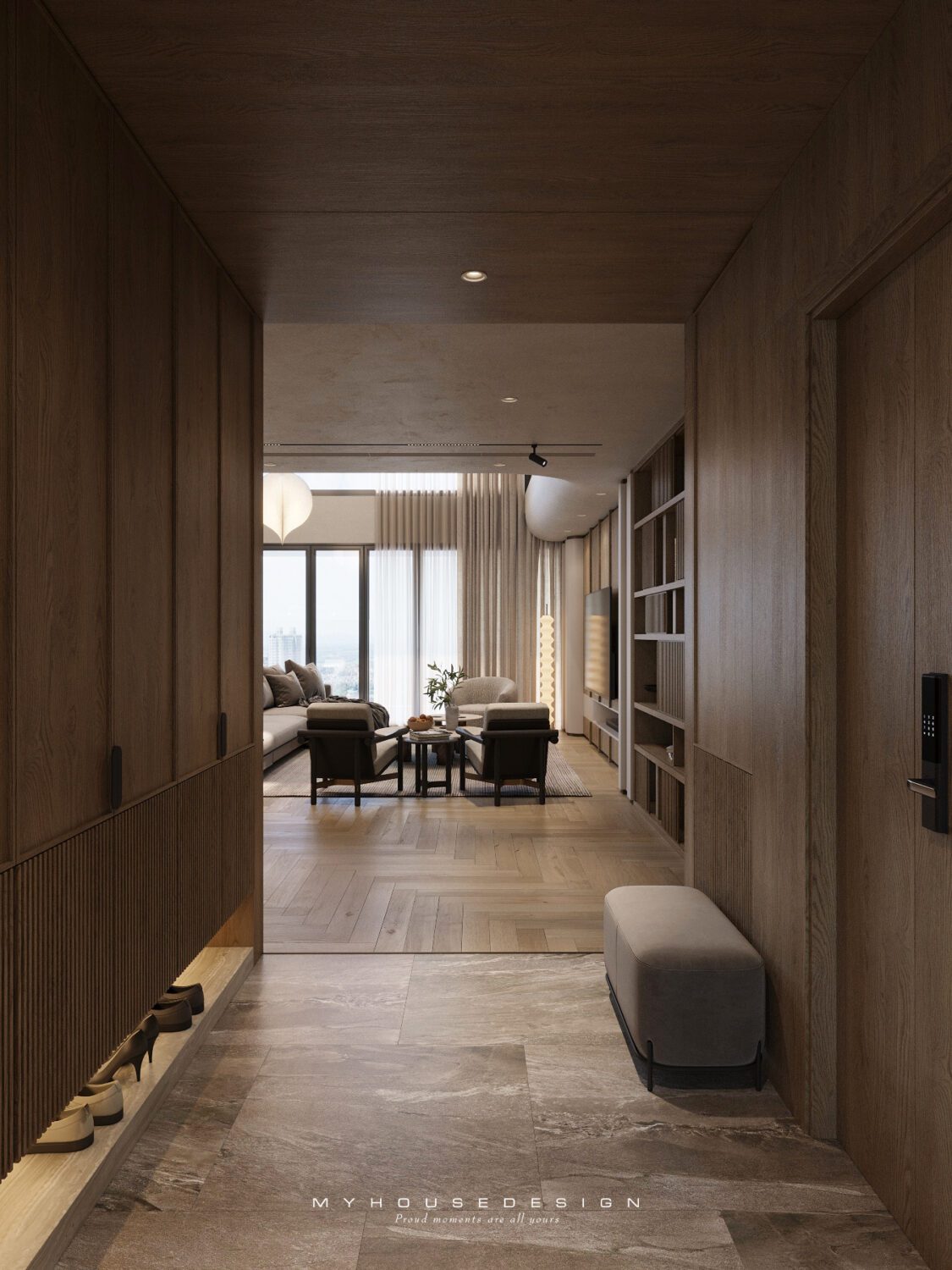 3D Interior Apartment Scene 3dsmax 2413206