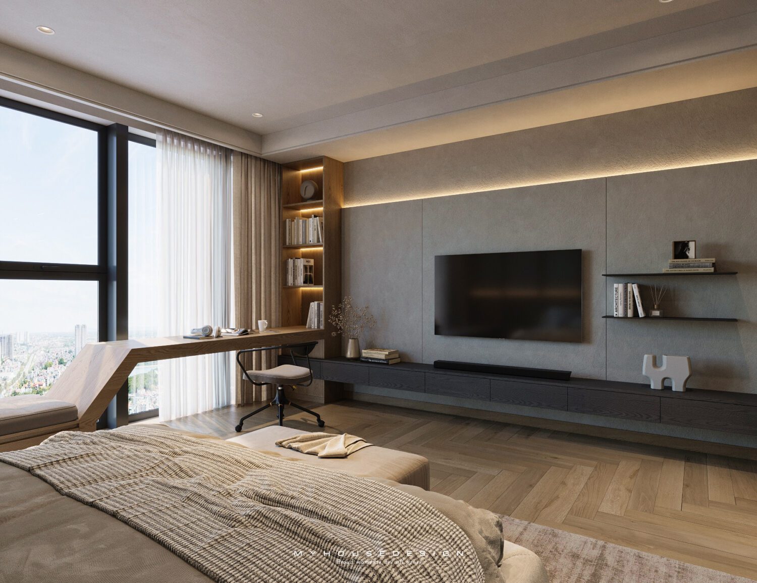 3D Interior Apartment Scene 3dsmax 2413206