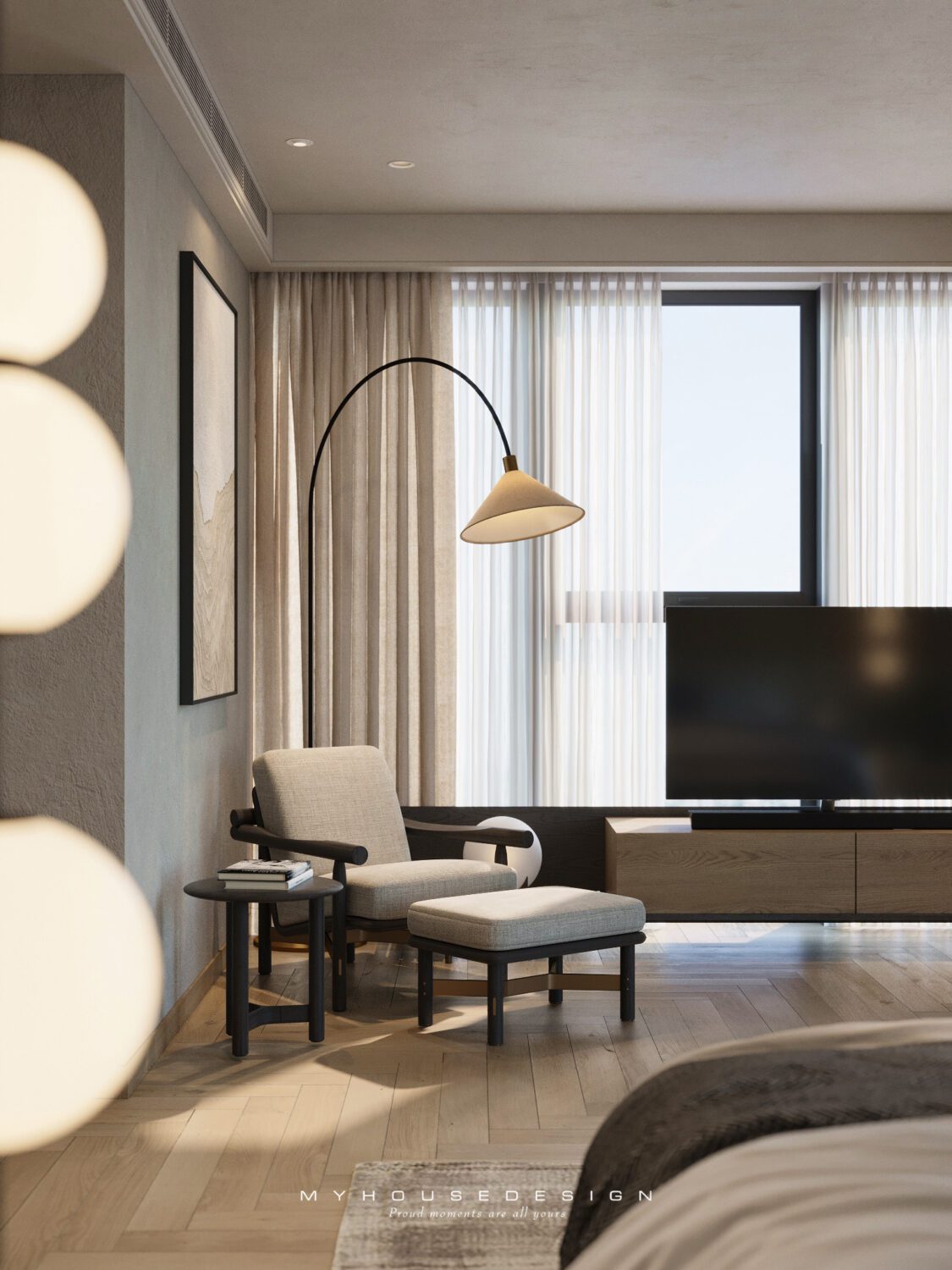 3D Interior Apartment Scene 3dsmax 2413206