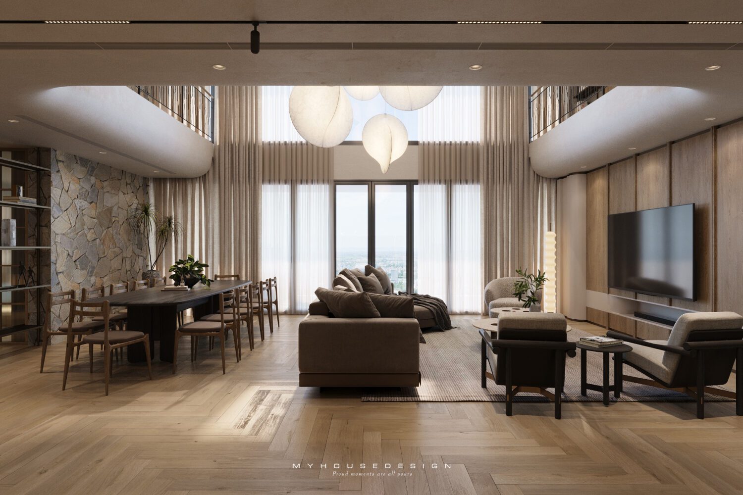 3D Interior Apartment Scene 3dsmax 2413206