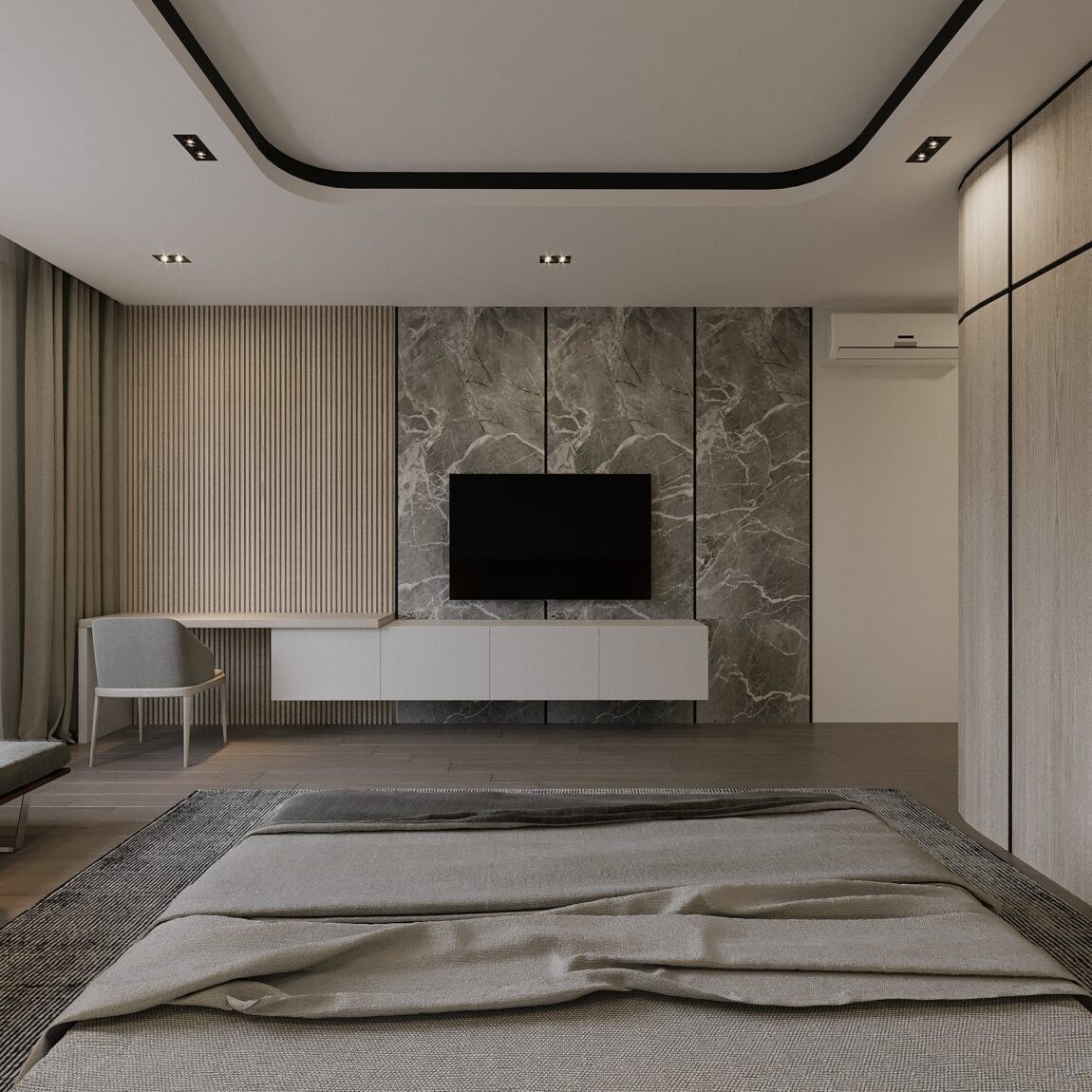 3D Interior Model Bed Room 230594 Scene 3dsmax