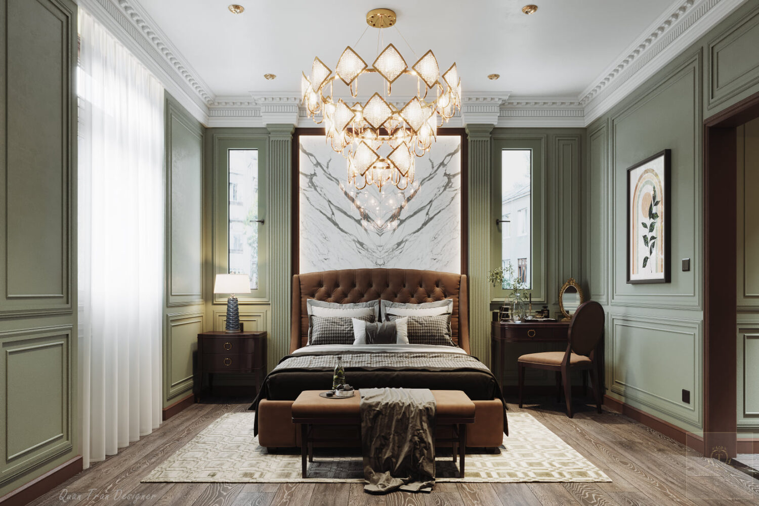 3D Interior Model Bed Room 230601 Scene 3dsmax