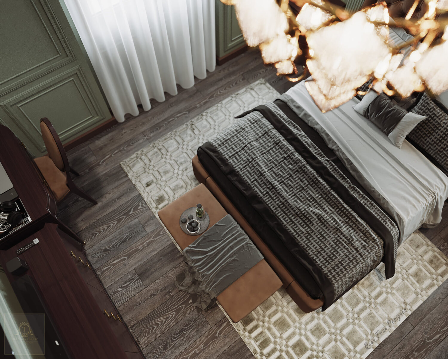 3D Interior Model Bed Room 230601 Scene 3dsmax