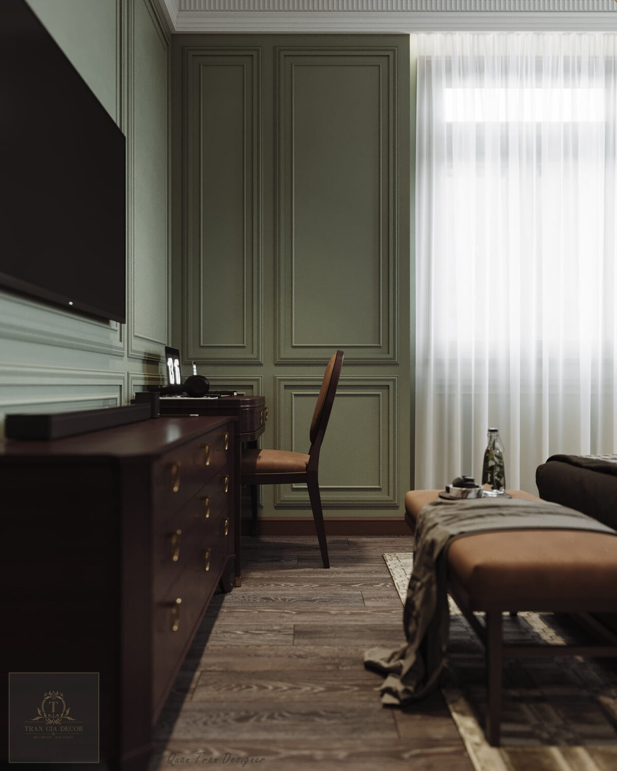 3D Interior Model Bed Room 230601 Scene 3dsmax